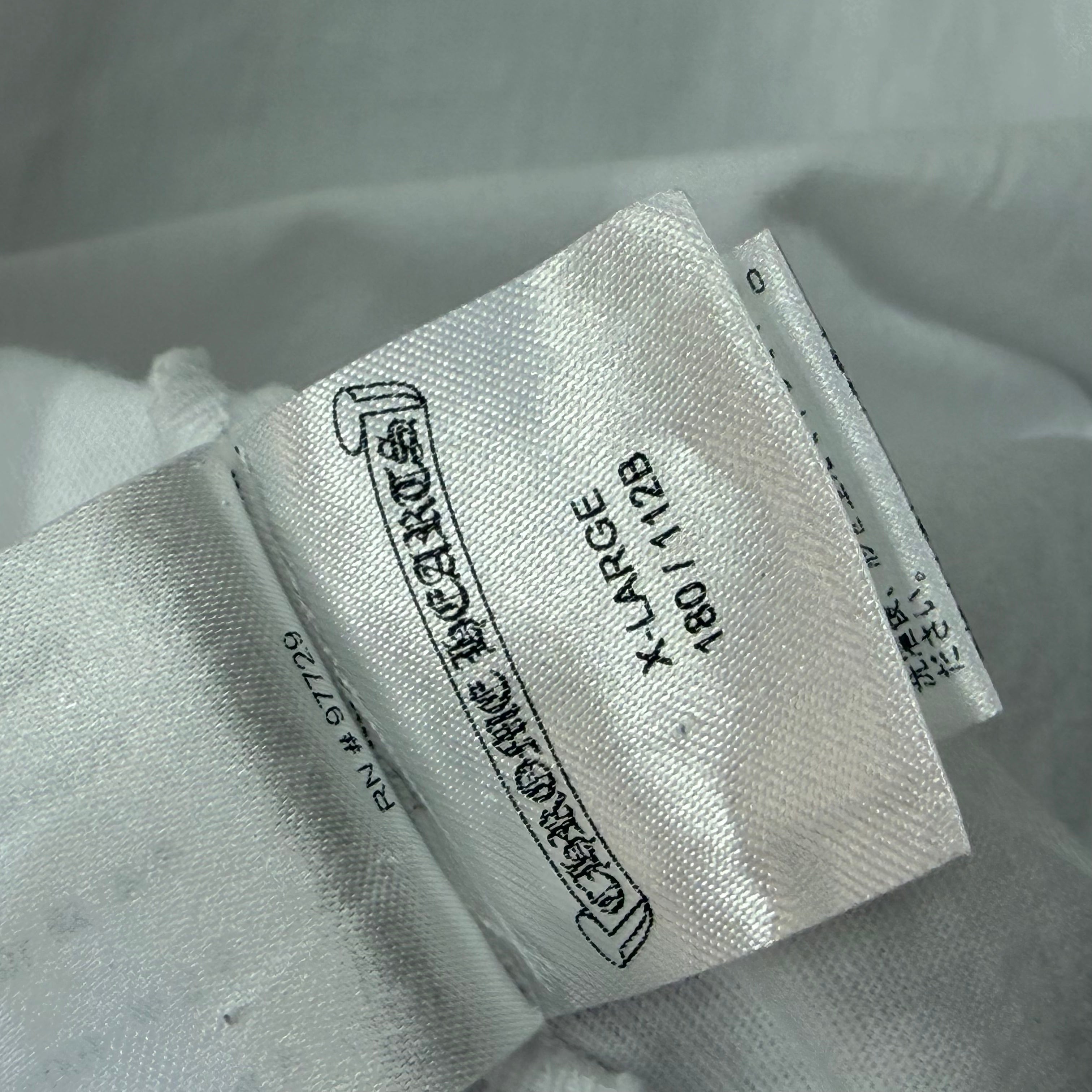 Chrome Hearts Osaka Scroll Logo Tee White XL