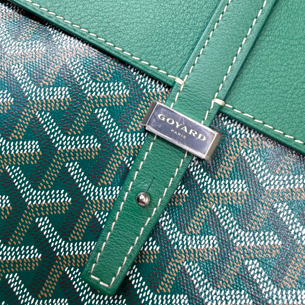 Goyard Coursier Messenger Bag Green