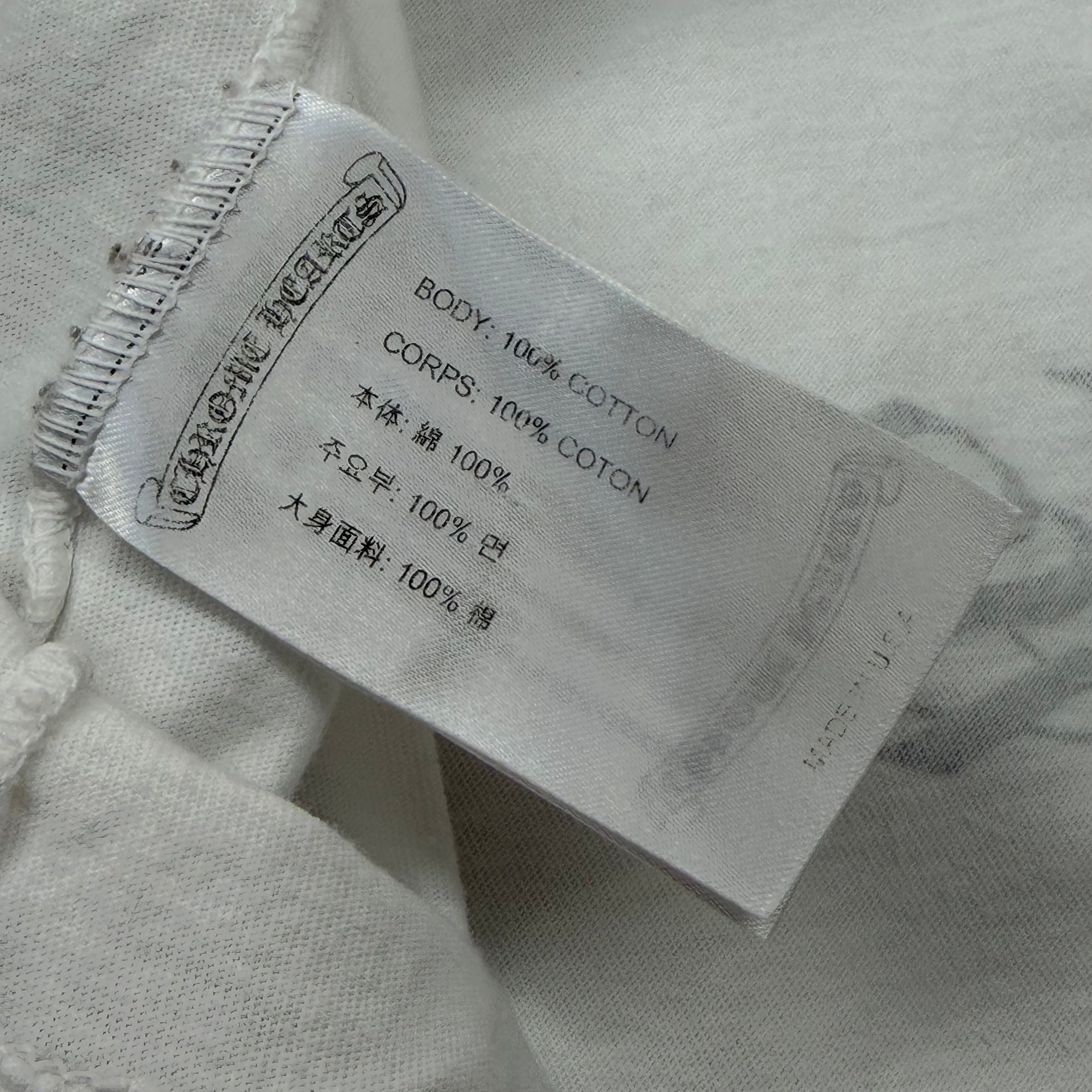 Chrome Hearts LV Horseshoe Floral White L/S M