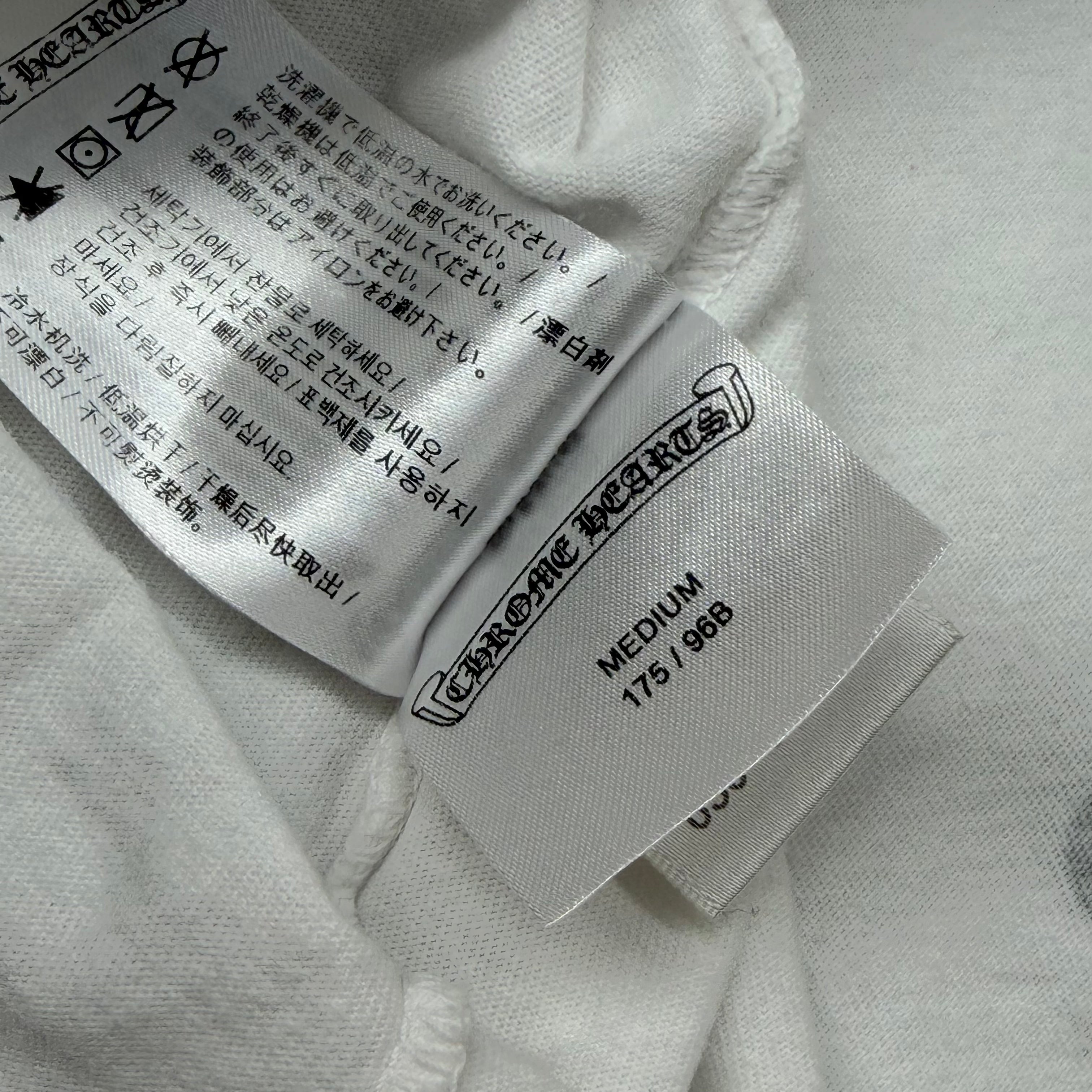 Chrome Hearts LV Horseshoe Floral White L/S M