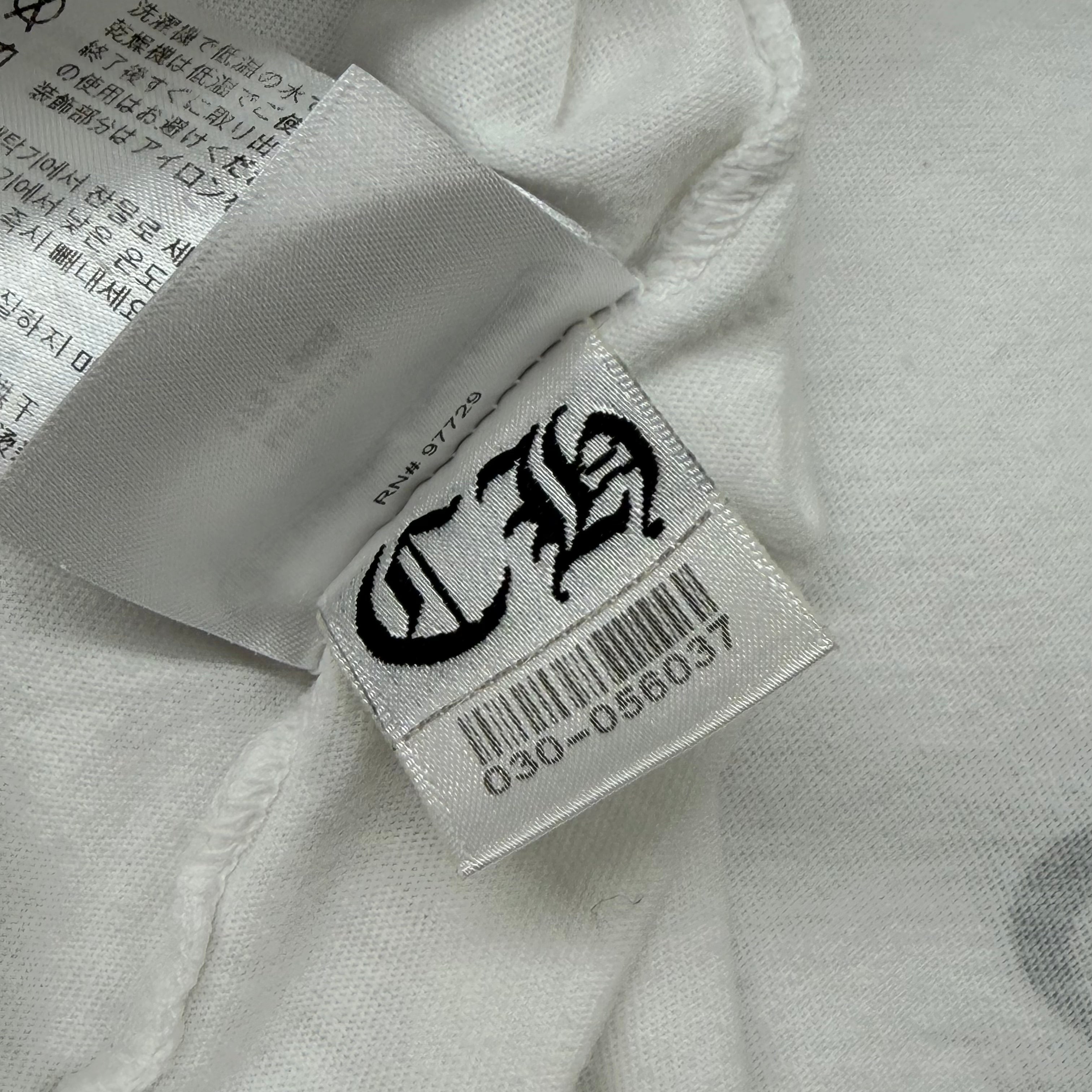 Chrome Hearts LV Horseshoe Floral White L/S M