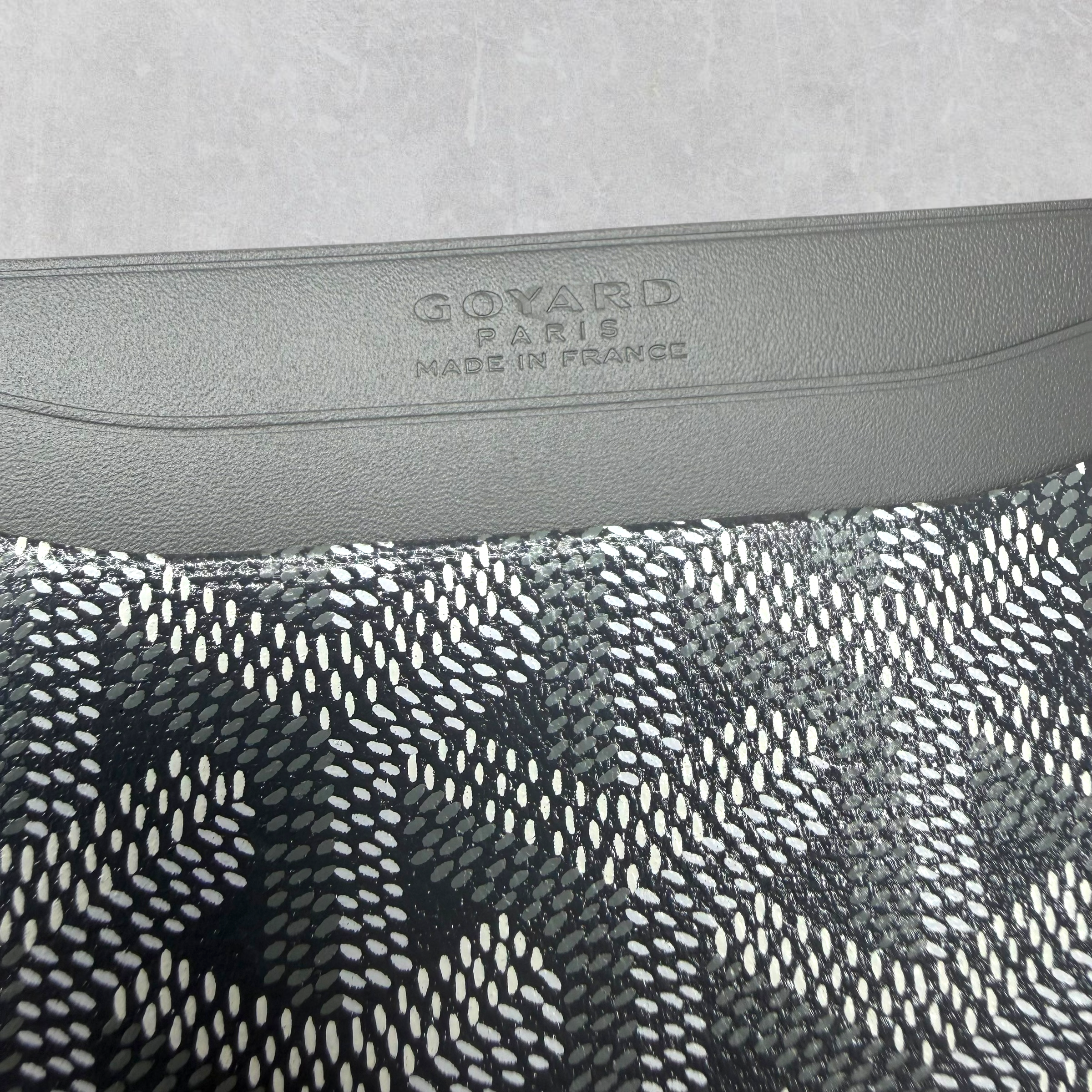 Goyard Saint-Sulpice Card Wallet Gray