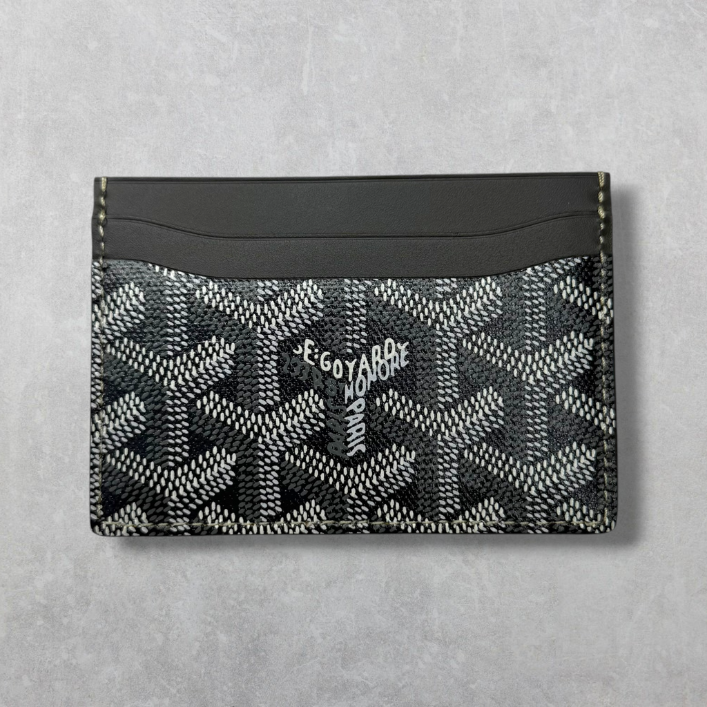 Goyard Saint-Sulpice Card Wallet Gray