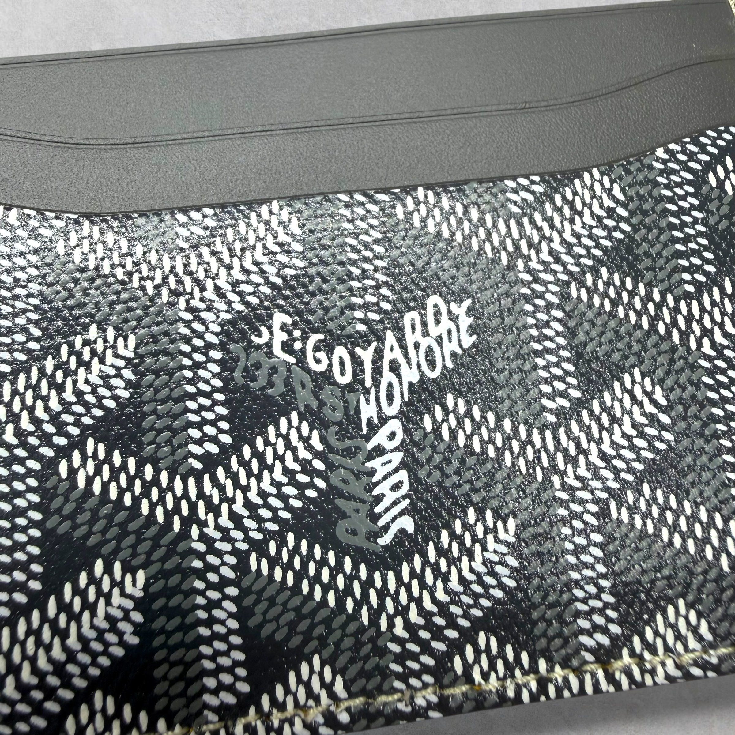 Goyard Saint-Sulpice Card Wallet Gray