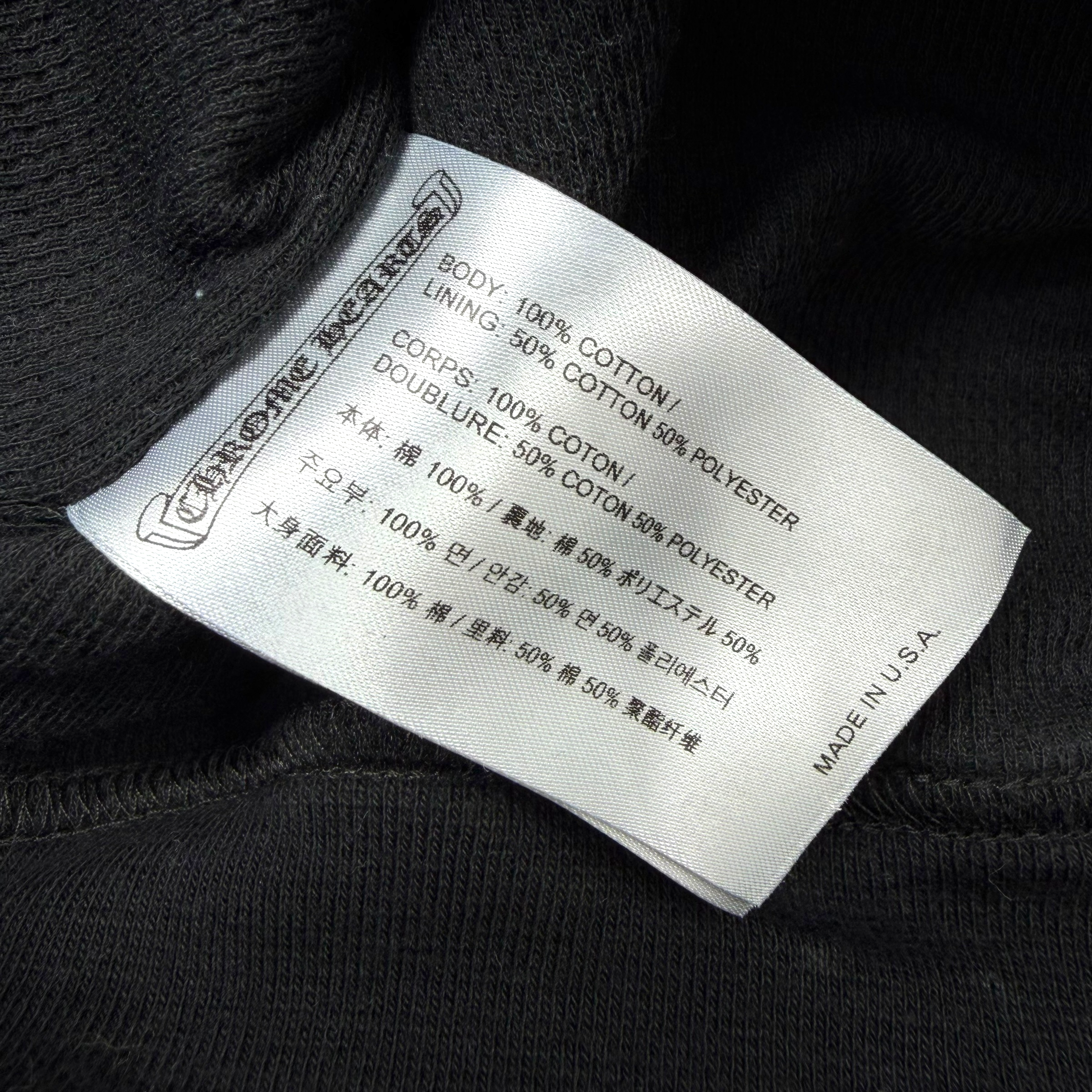 Chrome Hearts Camouflage Cemetery Cross Zip Up Hoodie XL