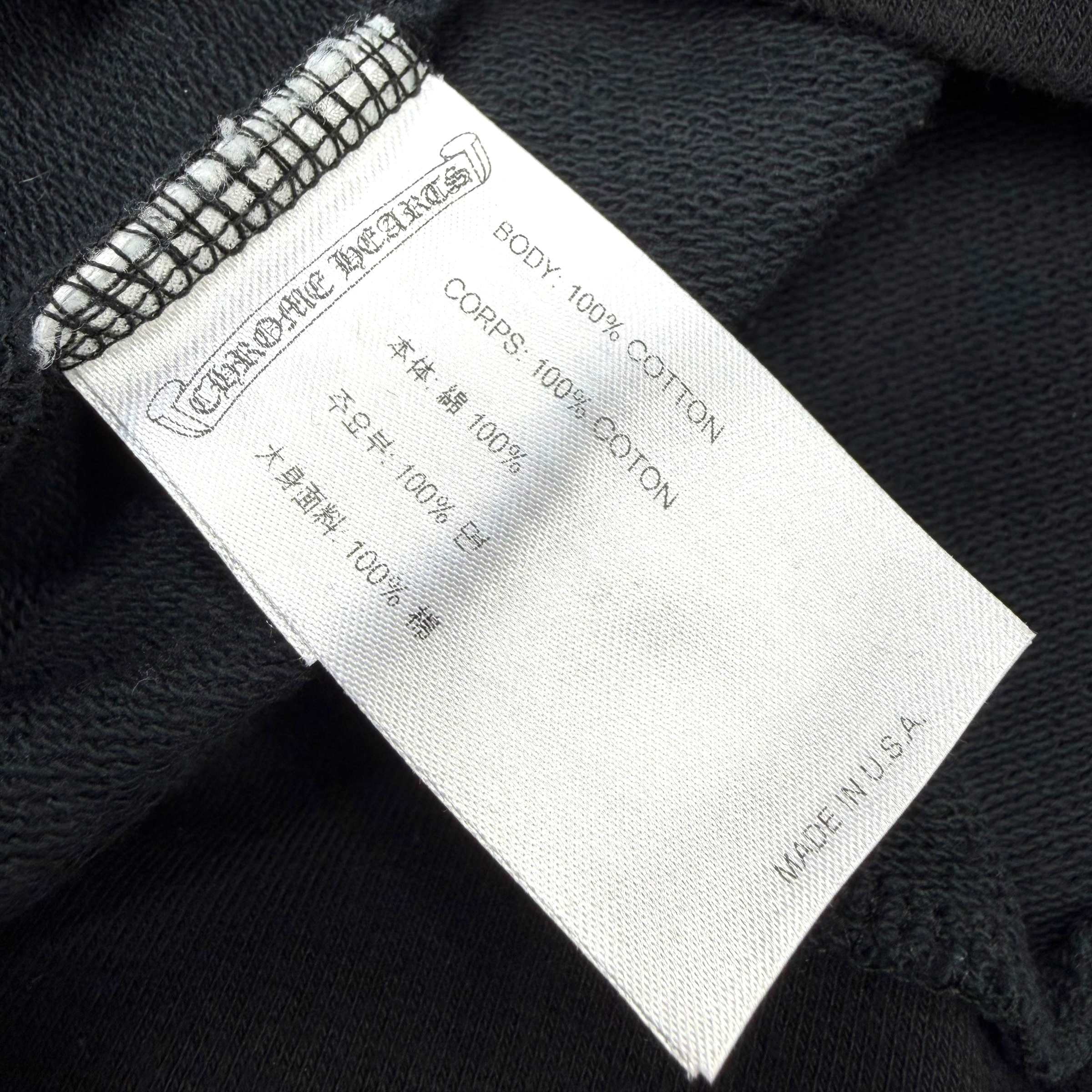 Chrome Hearts Monogram Cemetery Hoodie M