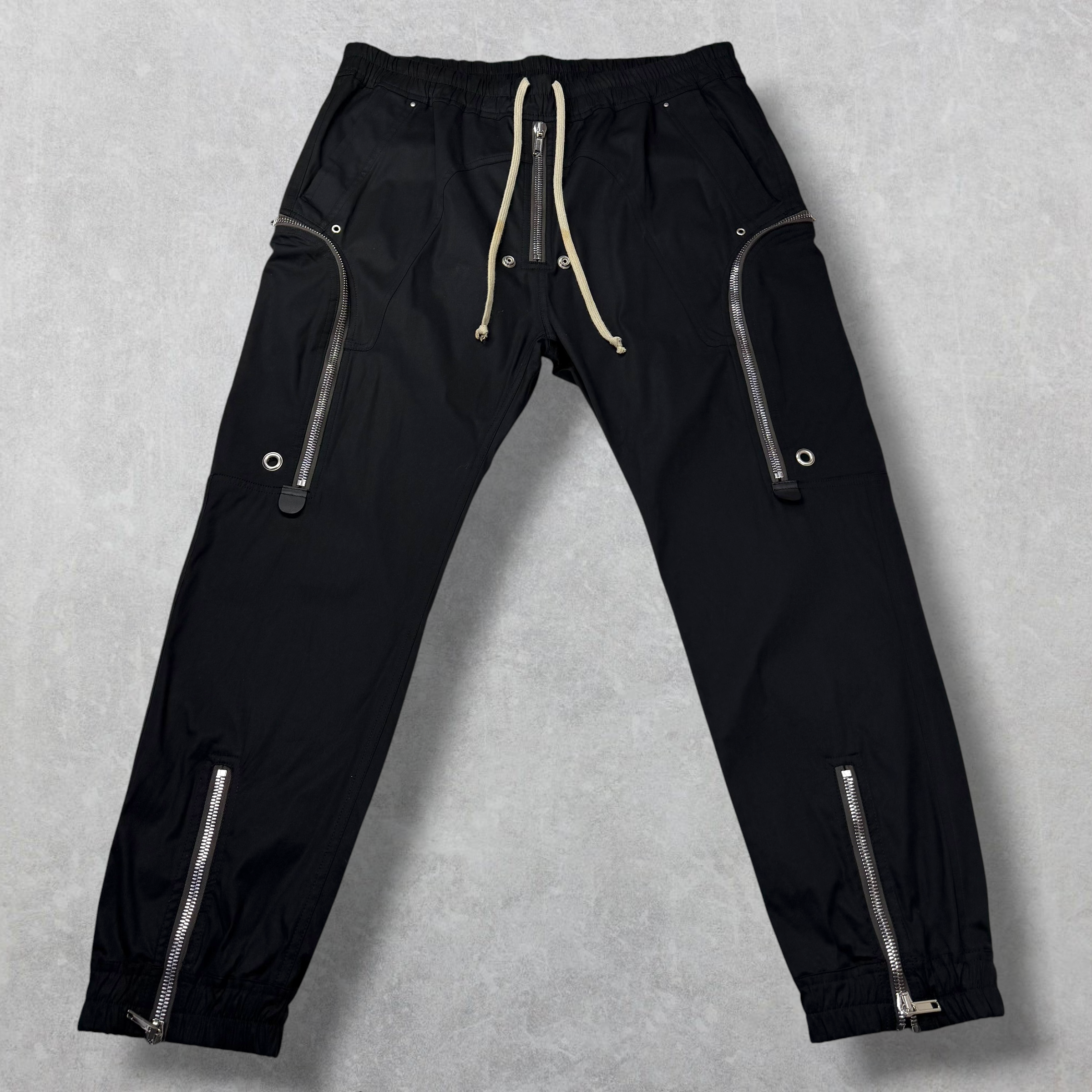 Rick Owens Bauhaus Cargo Pants Black 56 (XL)
