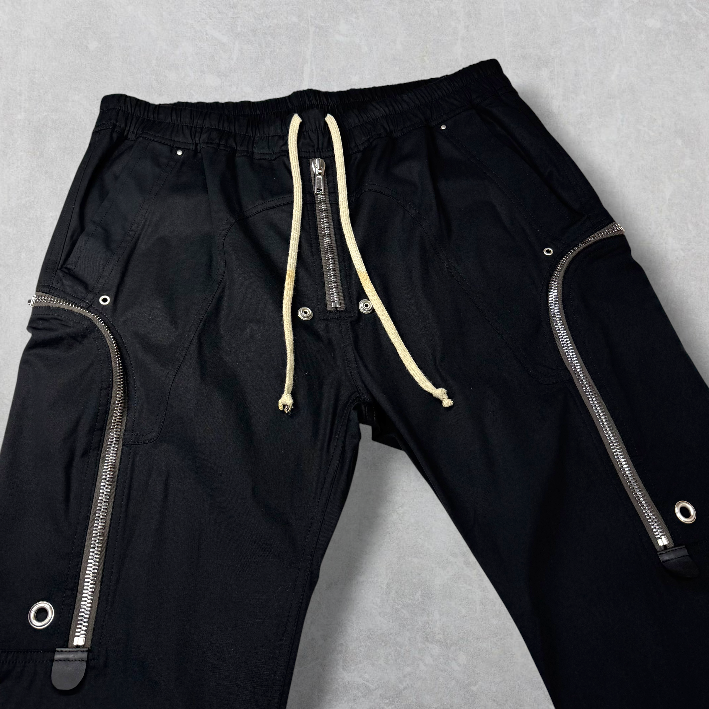 Rick Owens Bauhaus Cargo Pants Black 56 (XL)