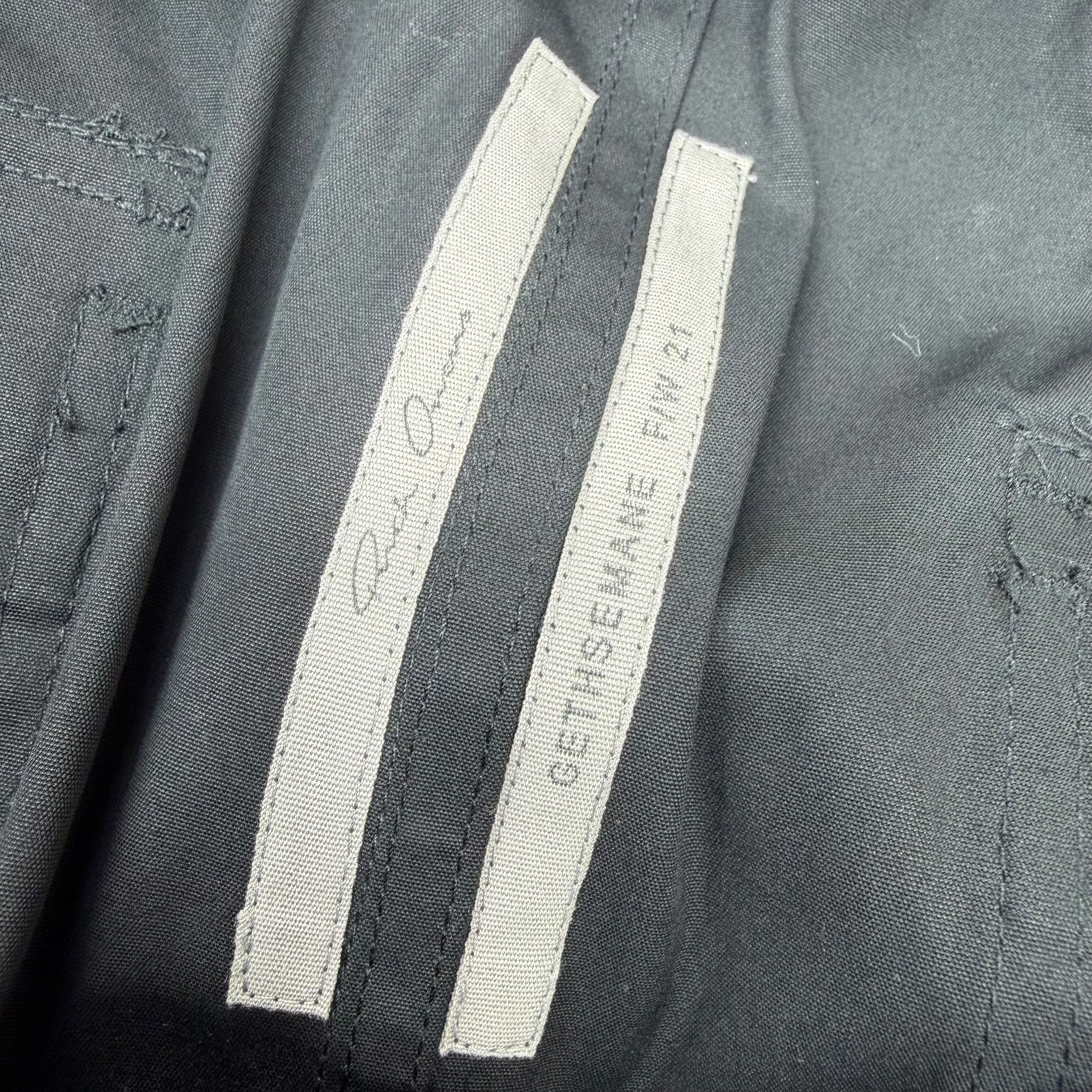 Rick Owens Bauhaus Cargo Pants Black 56 (XL)