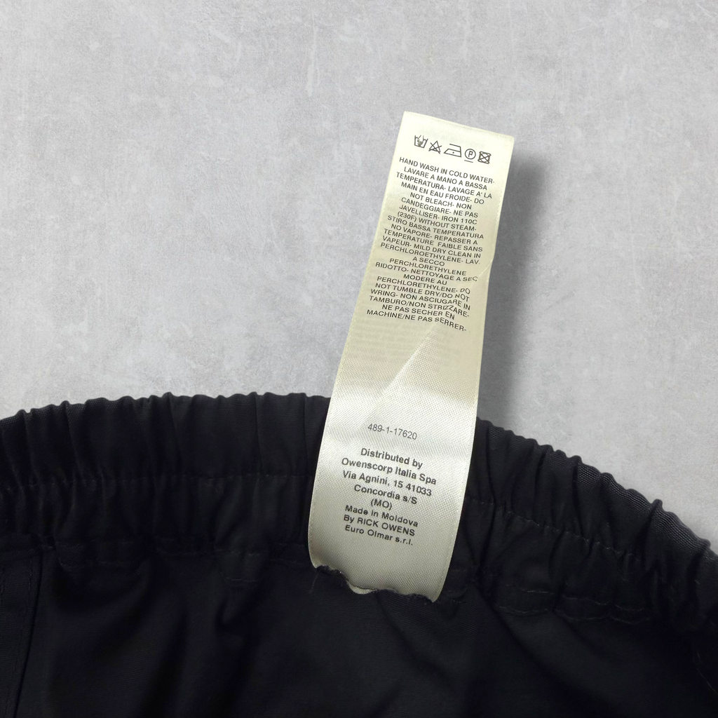 Rick Owens Bauhaus Cargo Pants Black 56 (XL)