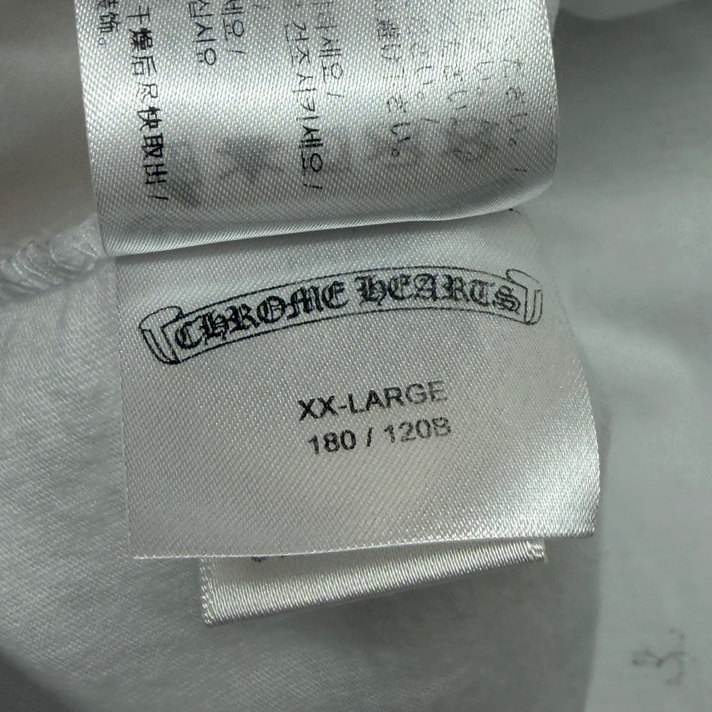 Chrome Hearts Malibu Horseshoe Tee White XXL