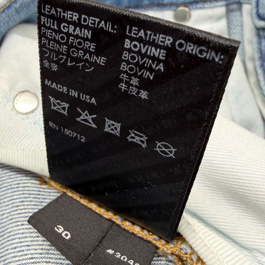 Amiri x Chemist Green Star Patch Jeans 30