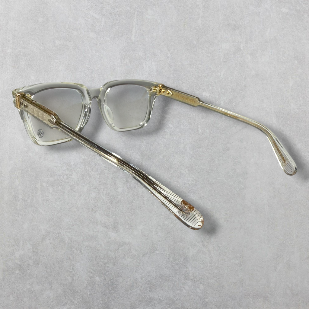 Chrome Hearts Ambidixtrous Gold Glasses