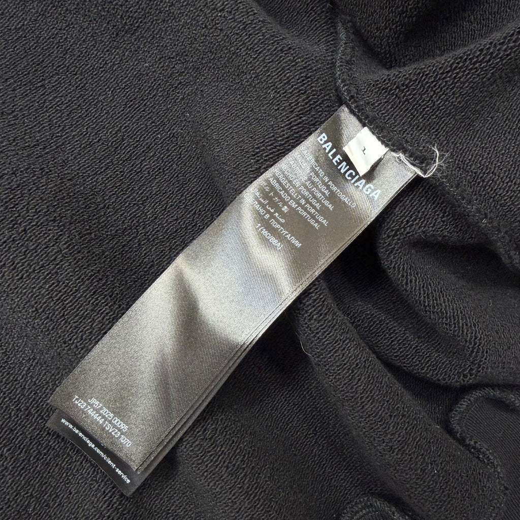 Balenciaga WFP Zip-Up Hoodie Black 1 (M)
