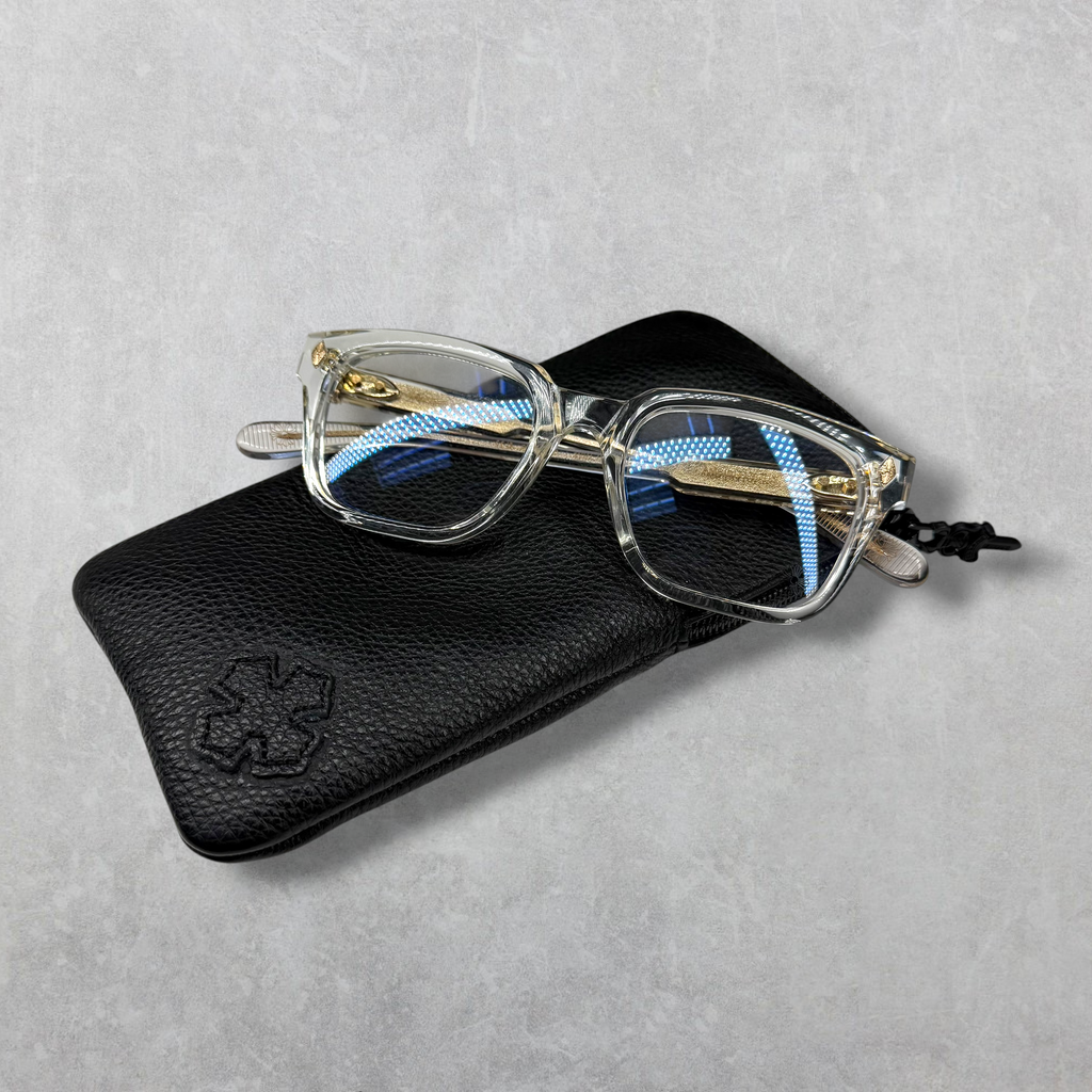 Chrome Hearts Ambidixtrous Gold Glasses