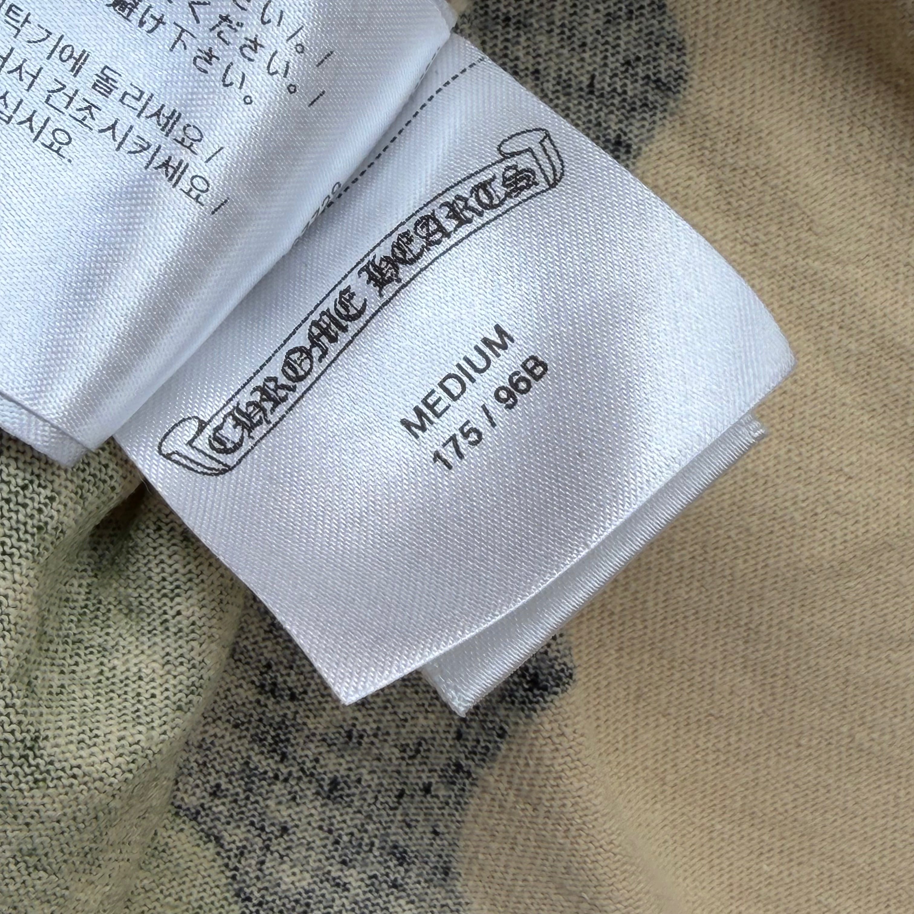 Chrome Hearts Matty Boy Caution Camo L/S M (S)