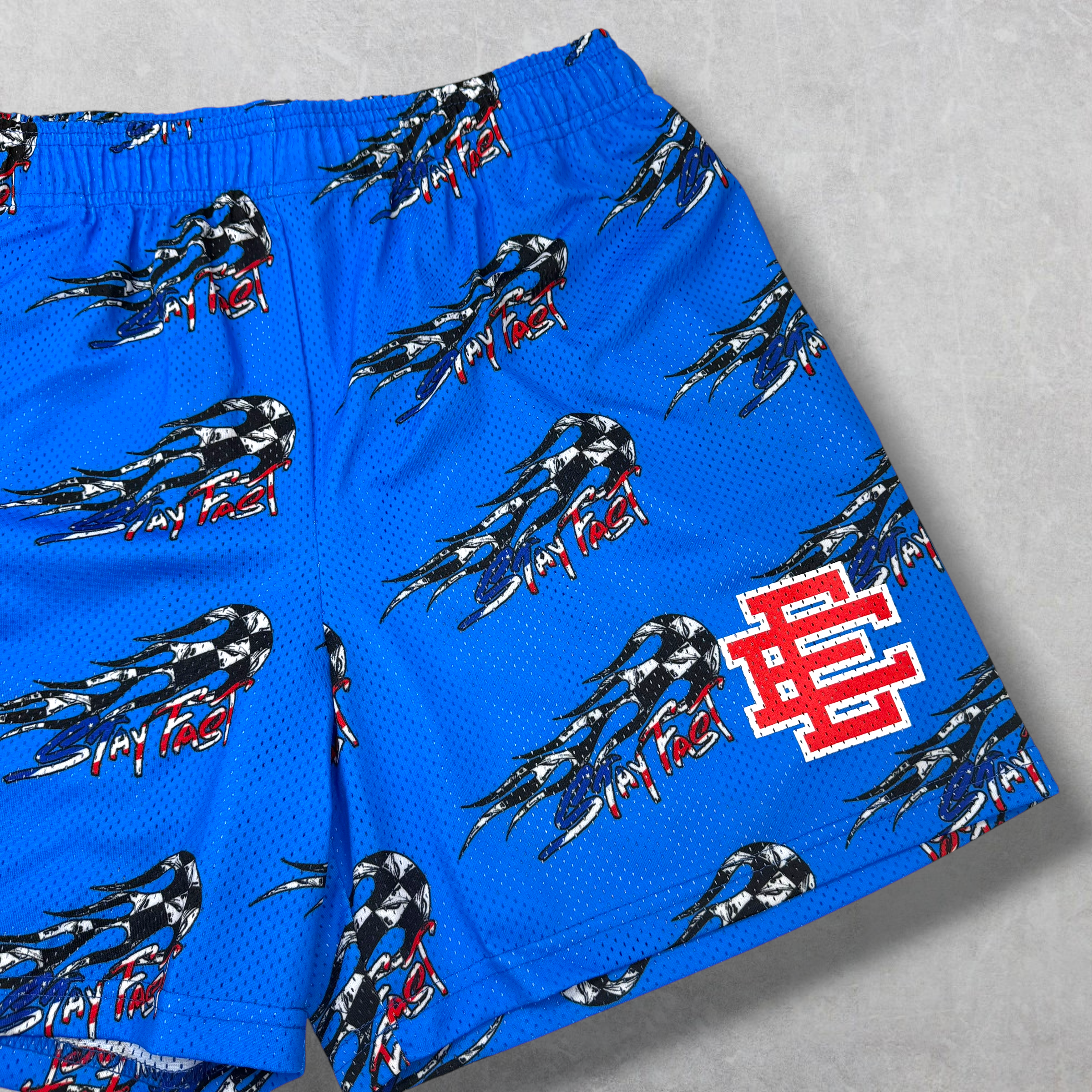 Eric Emanuel x Matty Boy EE Basic/Core Shorts Blue XL