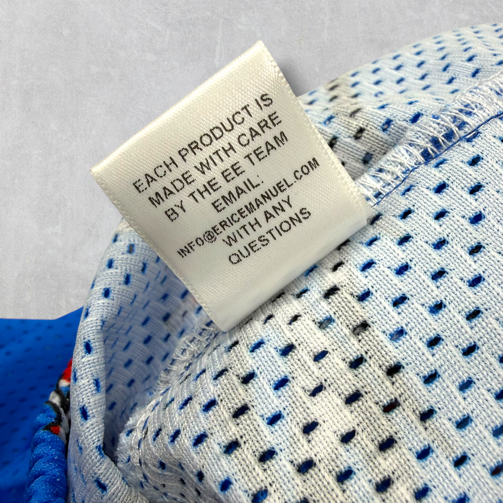 Eric Emanuel x Matty Boy EE Basic/Core Shorts Blue XL
