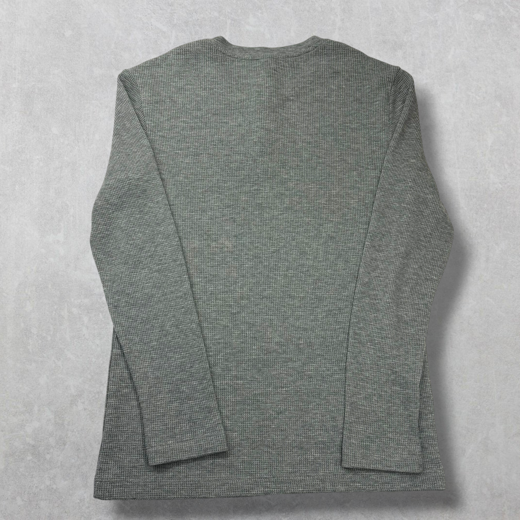 Chrome Hearts CH Embroidered Logo Henley L/S M
