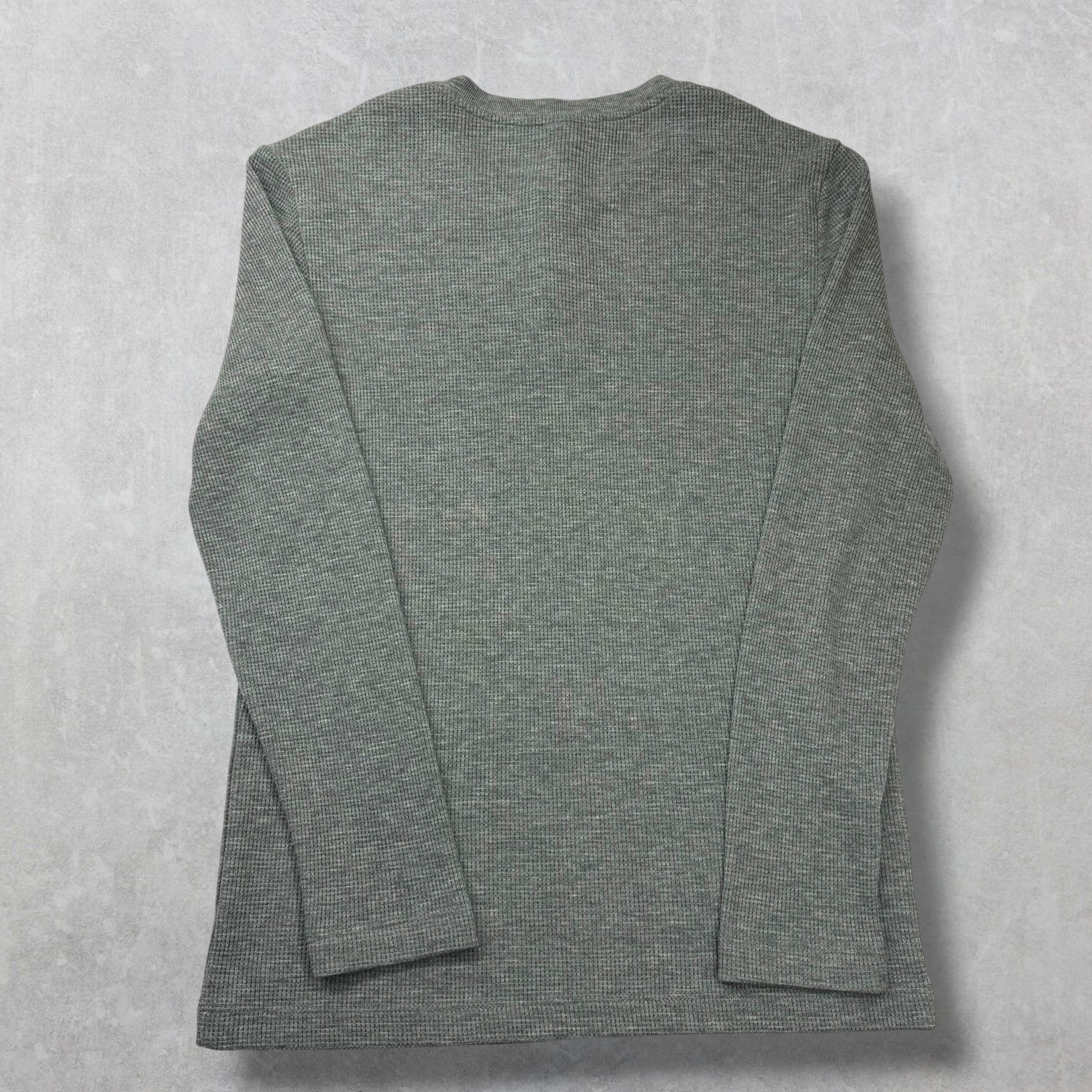 Chrome Hearts CH Embroidered Logo Henley L/S M