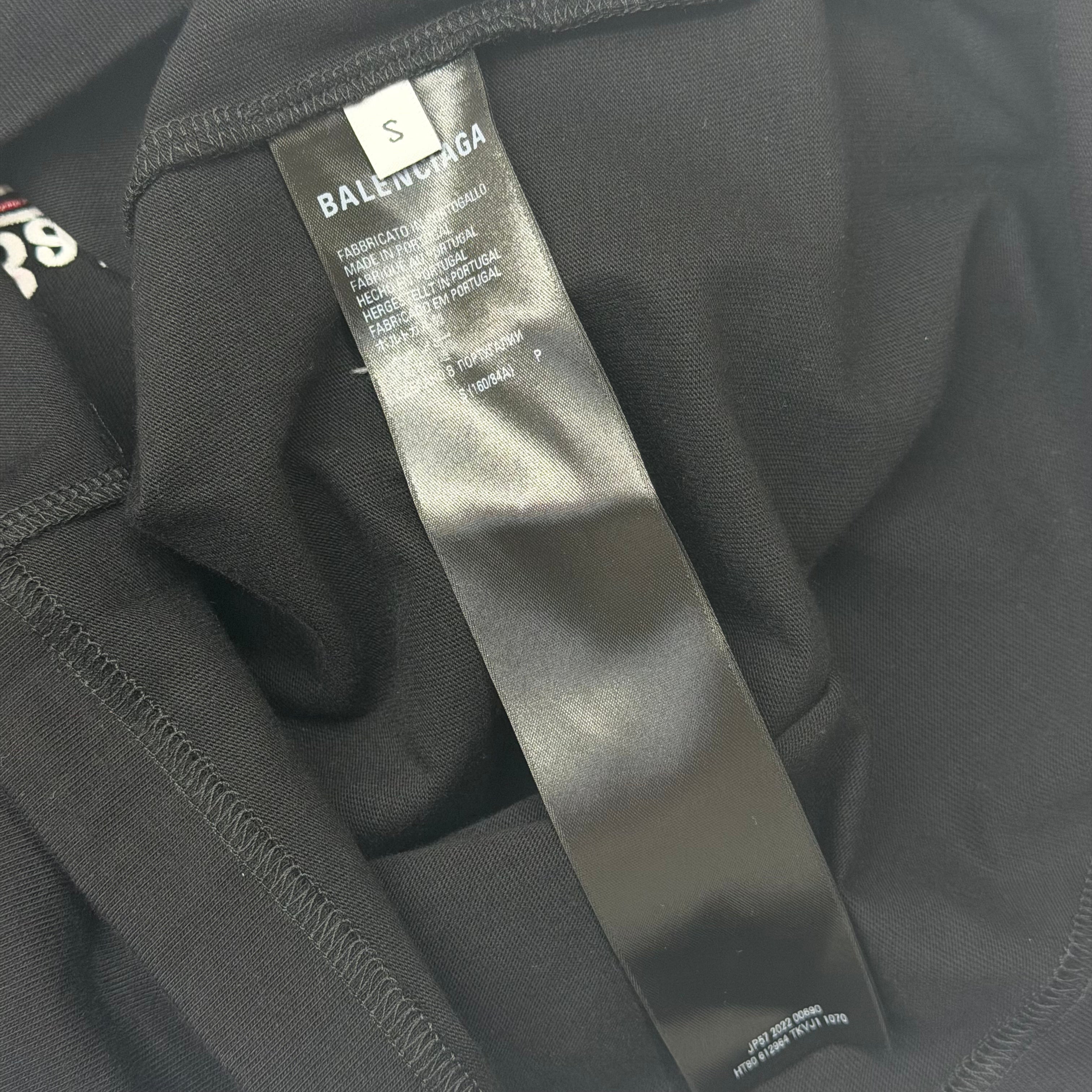 Balenciaga Campaign Logo Tee S