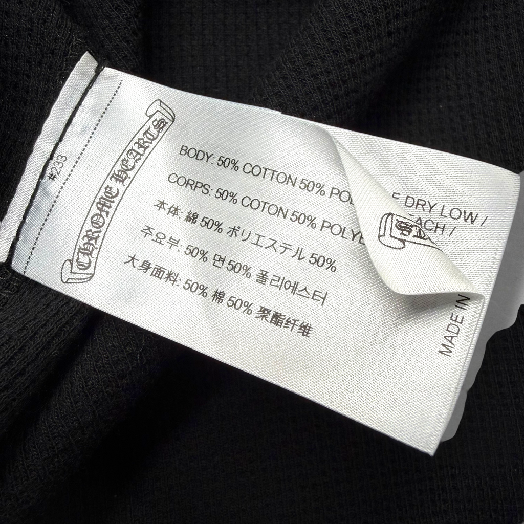 Chrome Hearts Vine Dagger Thermal Black L