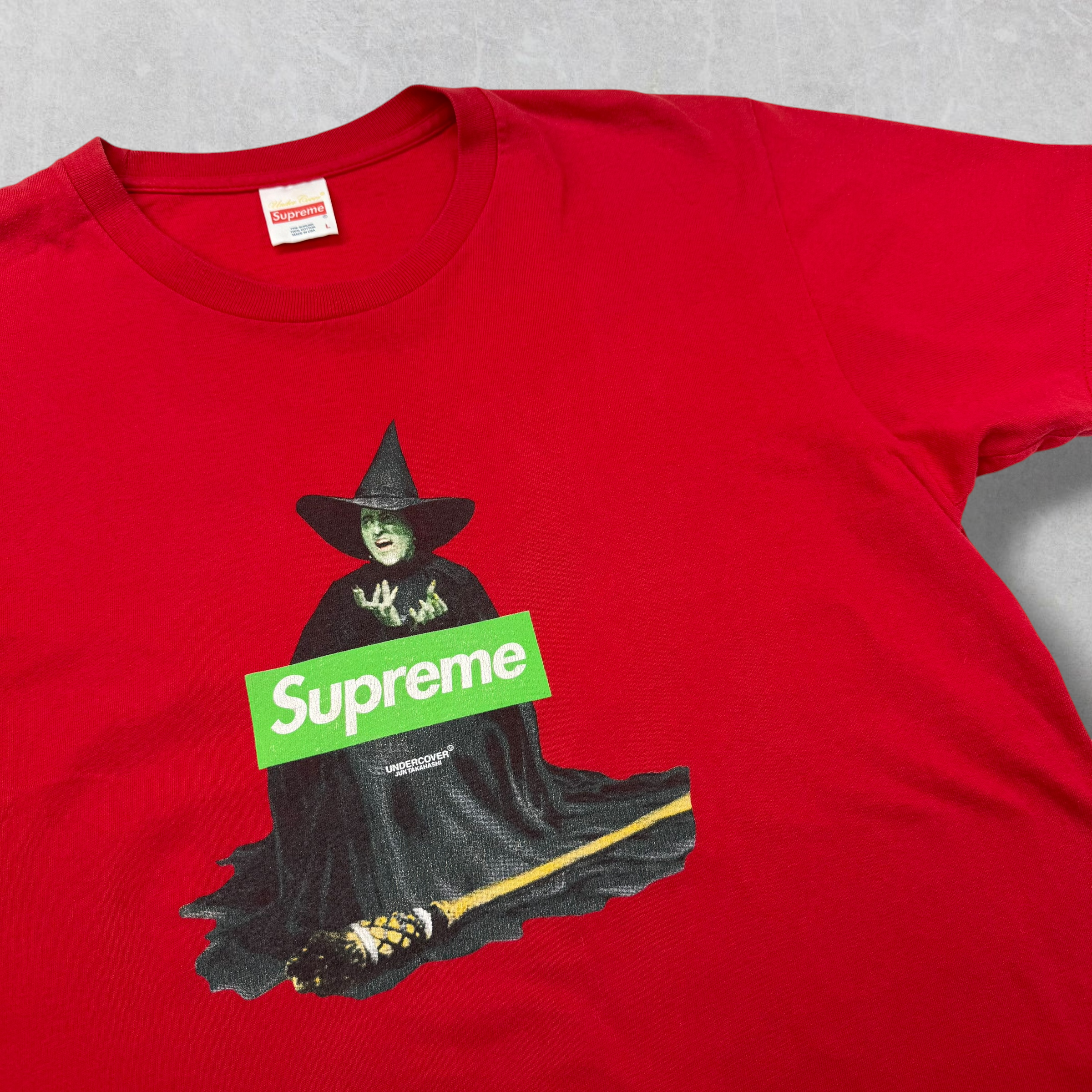 Supreme Undercover Witch Tee Red L