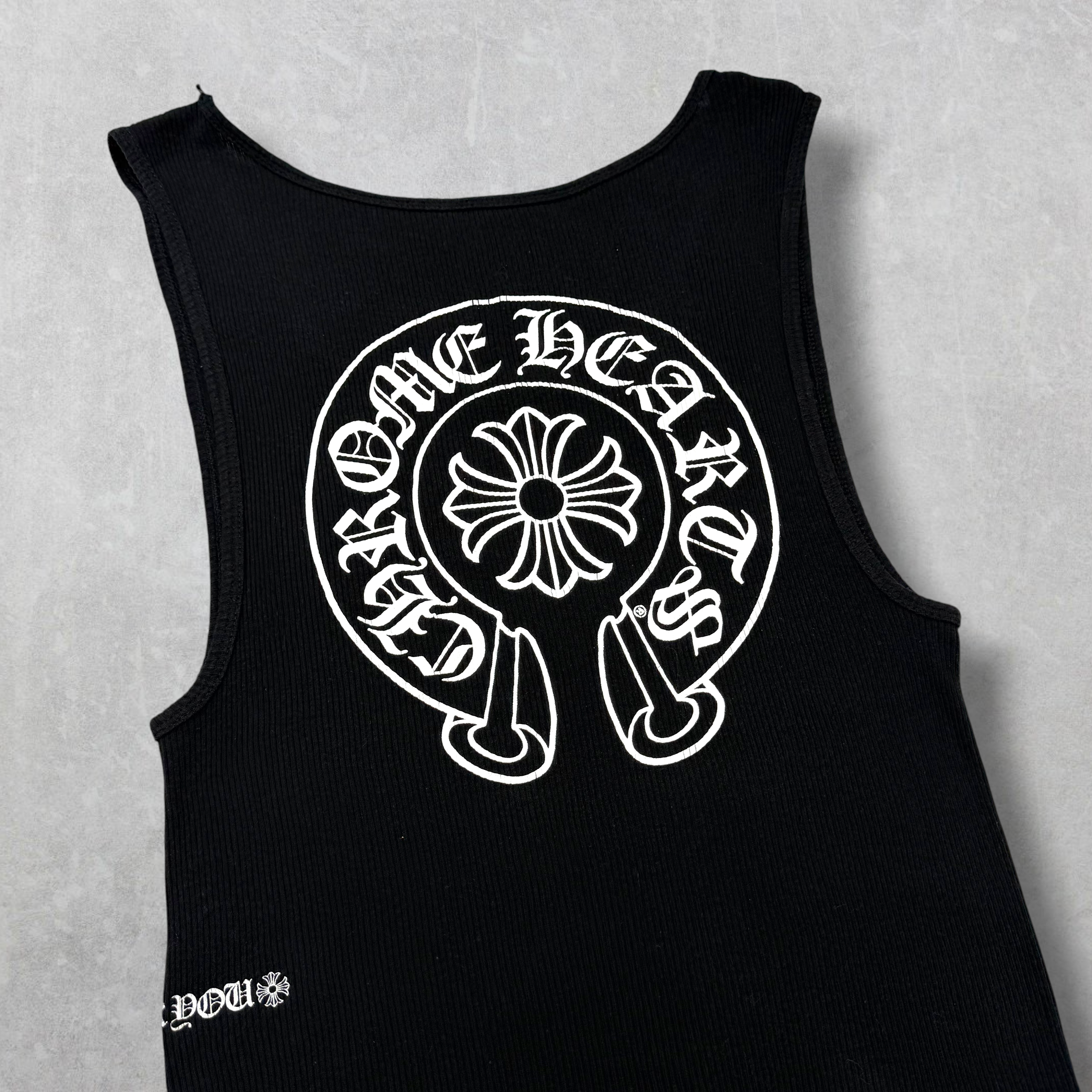 Chrome Hearts Horseshoe Logo Tank XL