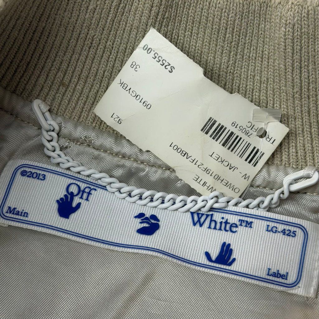 Off-White Varsity Bomber Jacket 38 (M)