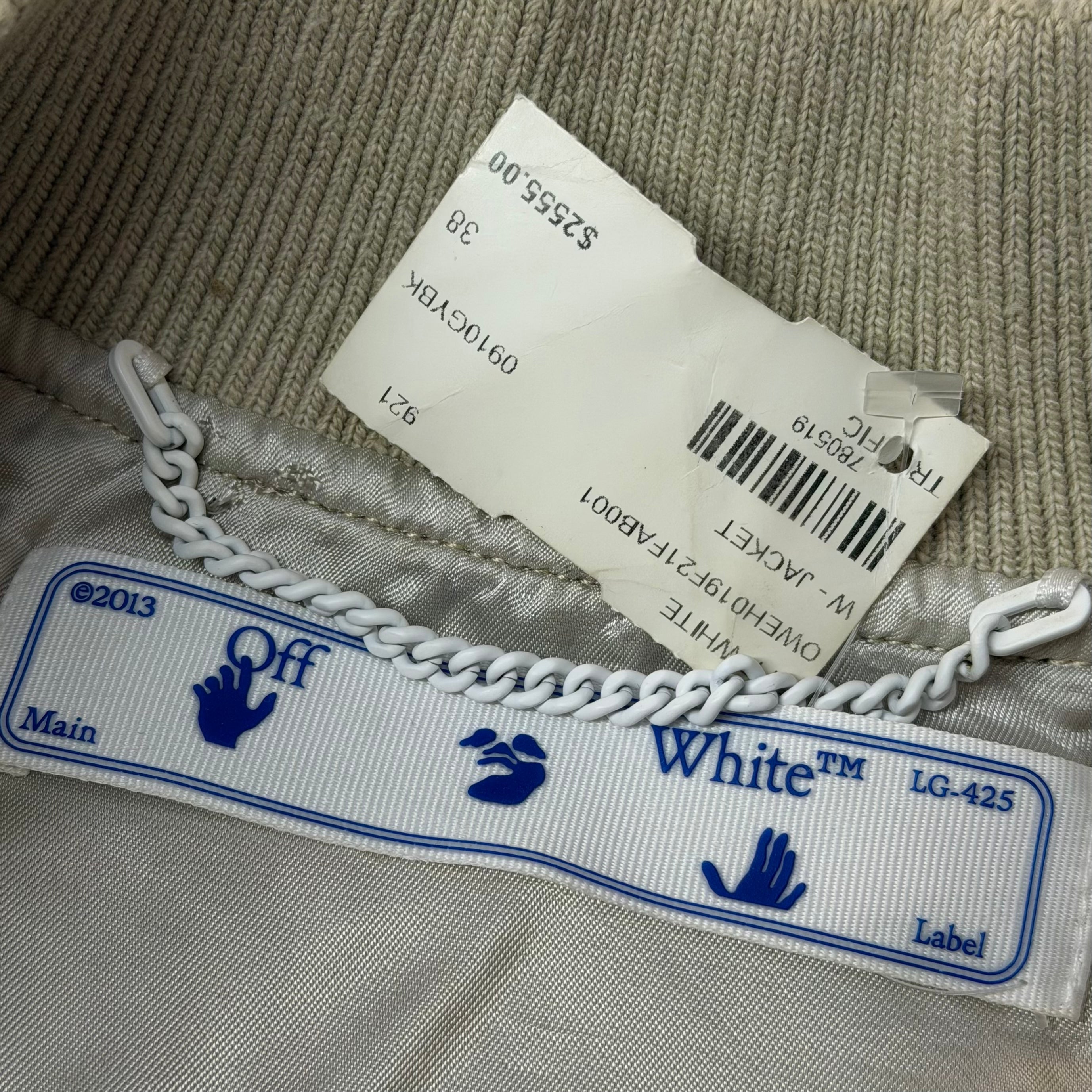 Off-White Varsity Bomber Jacket 38 (M)