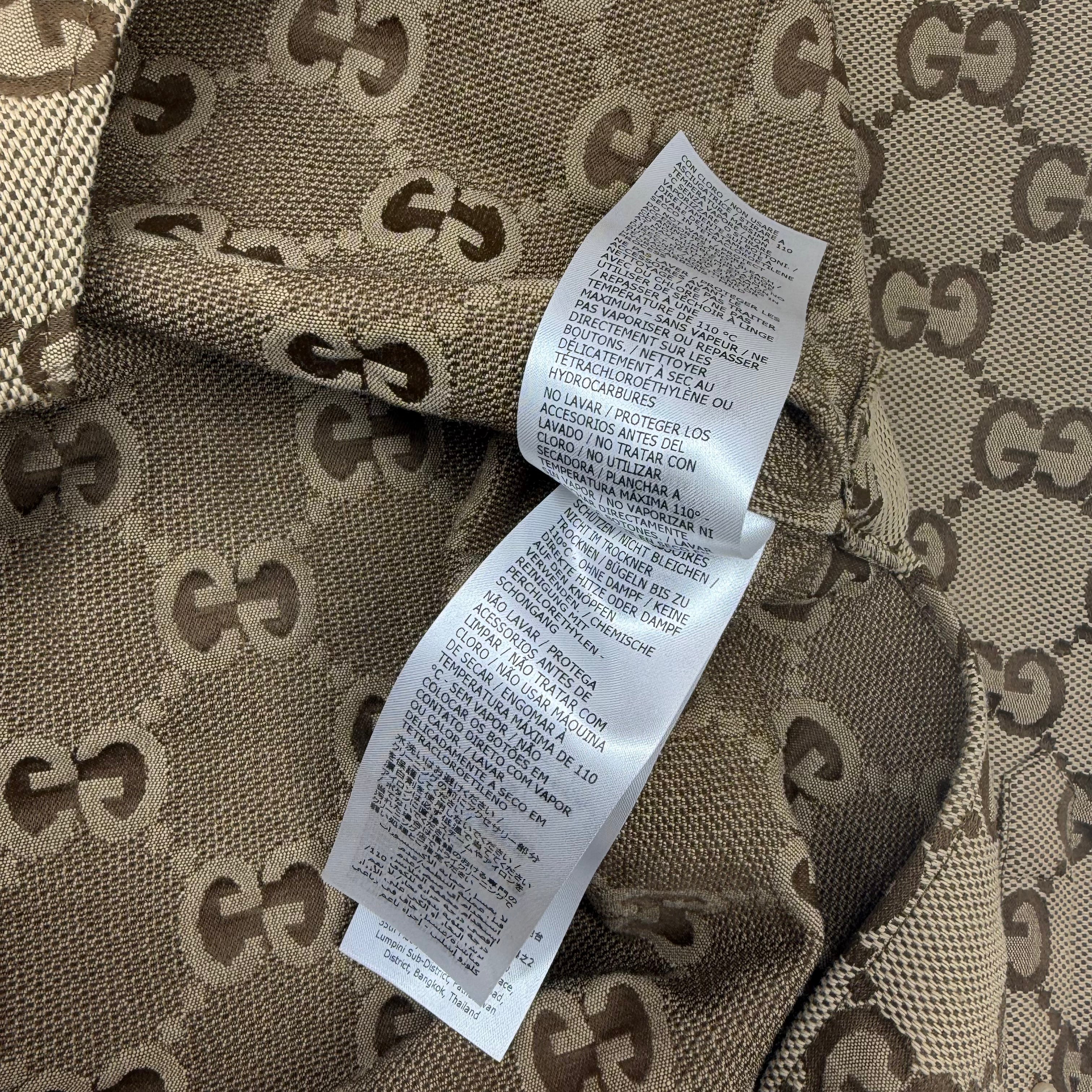 Gucci Maxi GG Canvas Shirt 40 (M)