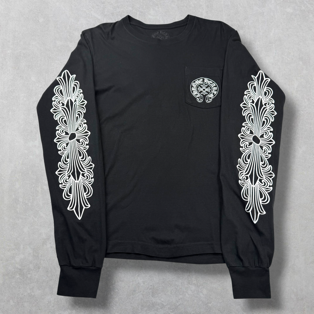 Chrome Hearts LV Horseshoe Floral L/S M