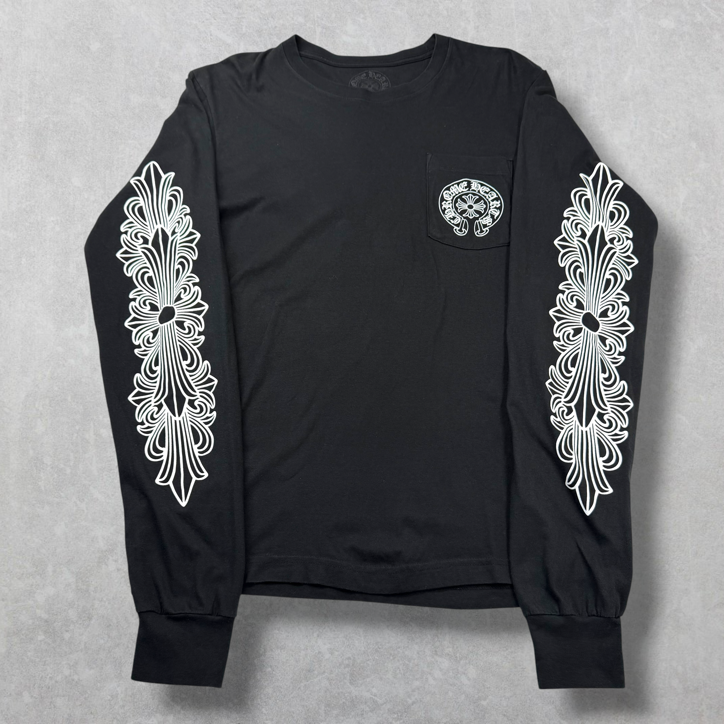 Chrome Hearts LV Horseshoe Floral L/S M