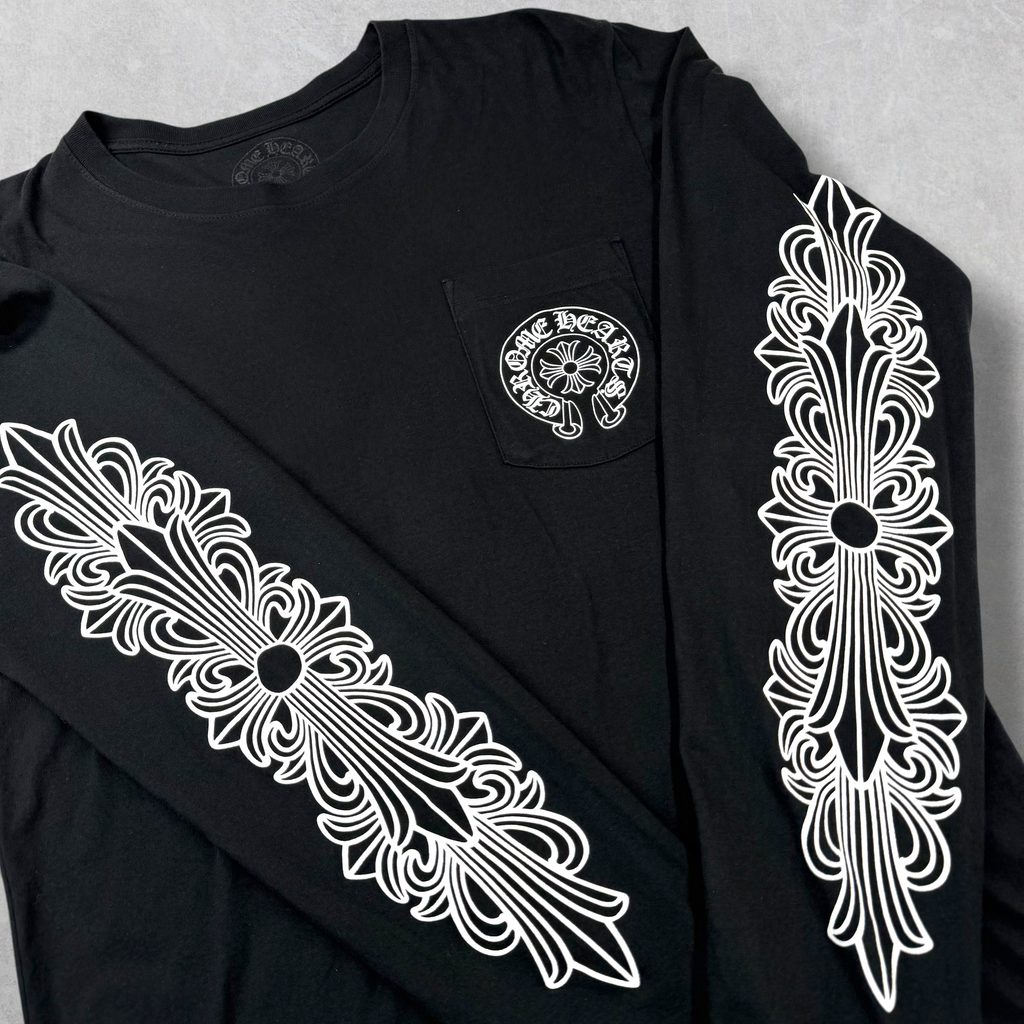 Chrome Hearts LV Horseshoe Floral L/S M
