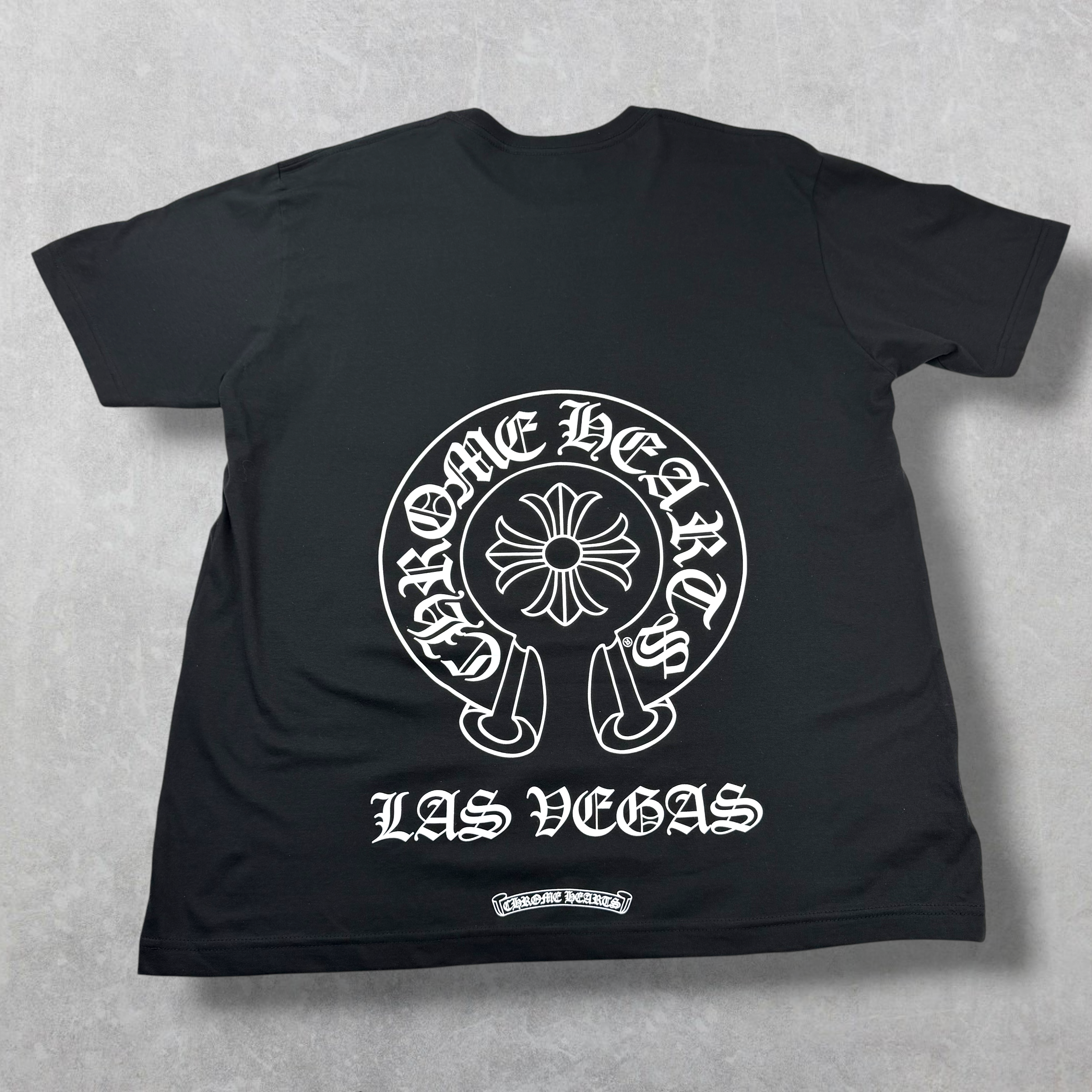 Chrome Hearts Las Vegas Exclusive Horseshoe Tee Black XL