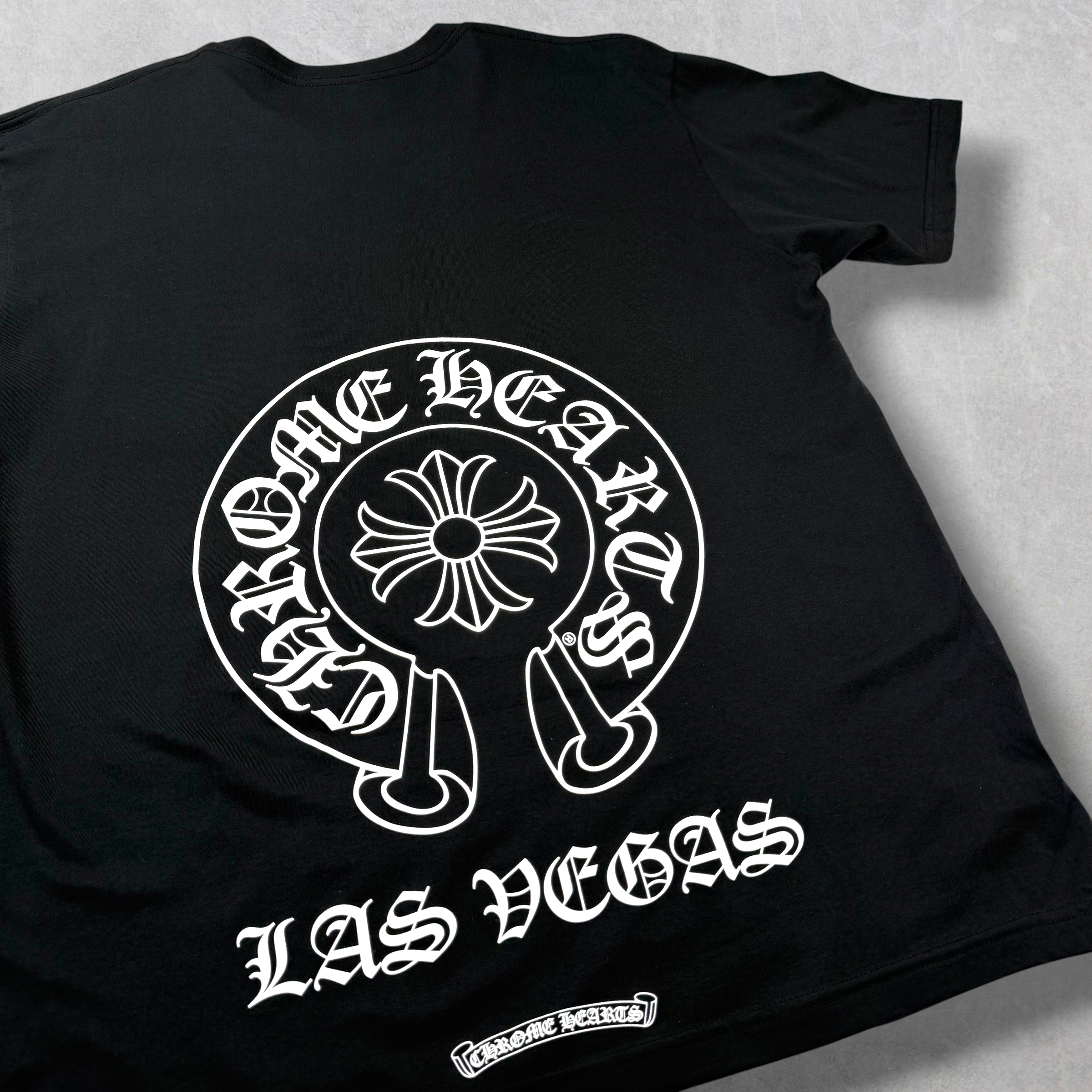 Chrome Hearts Las Vegas Exclusive Horseshoe Tee Black XL