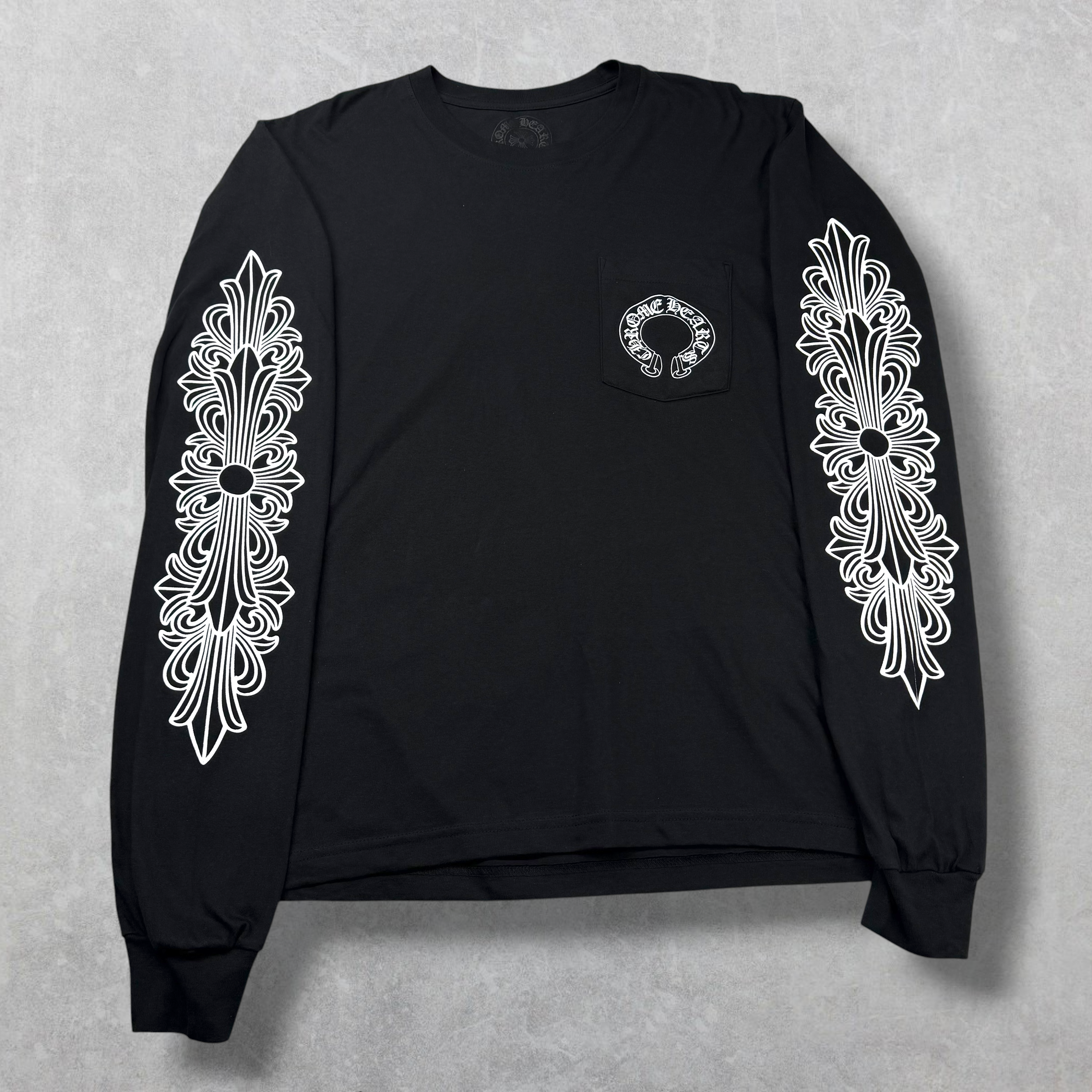 Chrome Hearts Horseshoe Floral L/S L
