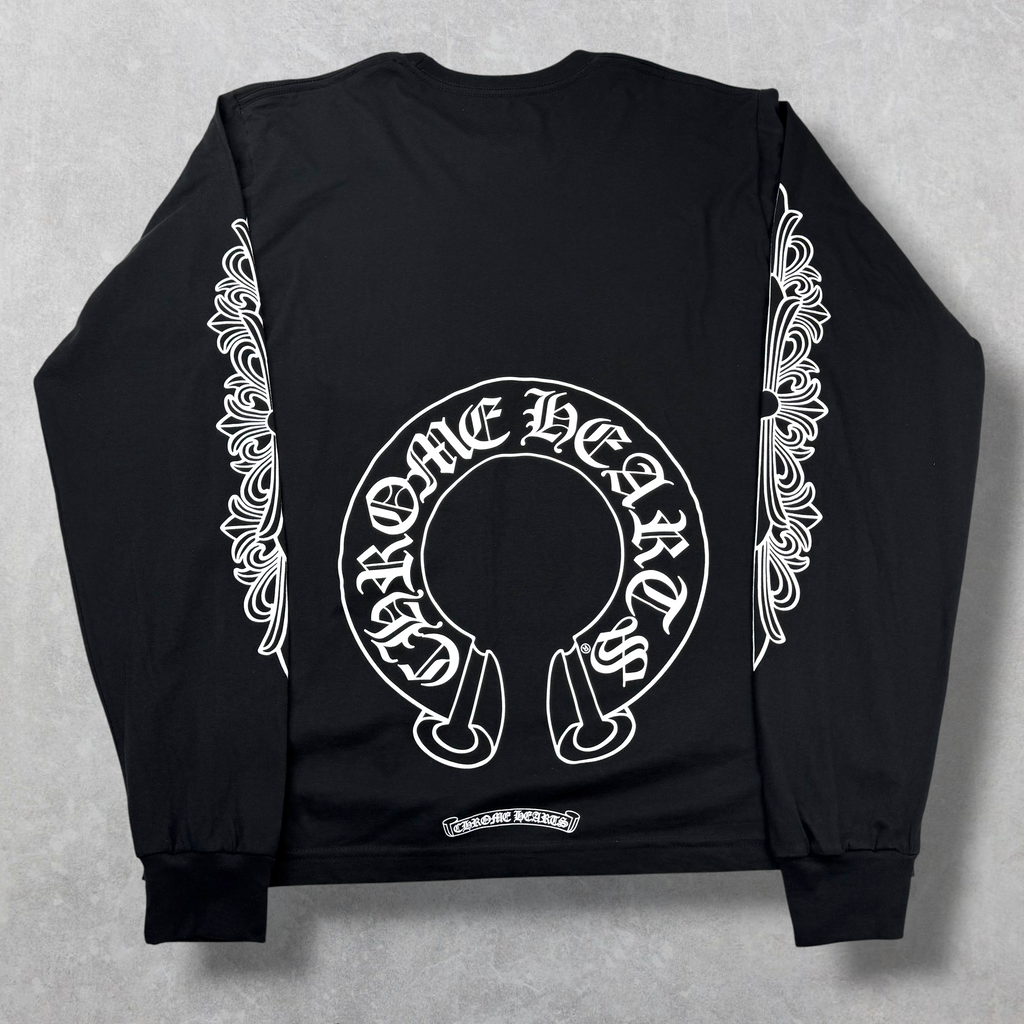 Chrome Hearts Horseshoe Floral L/S L