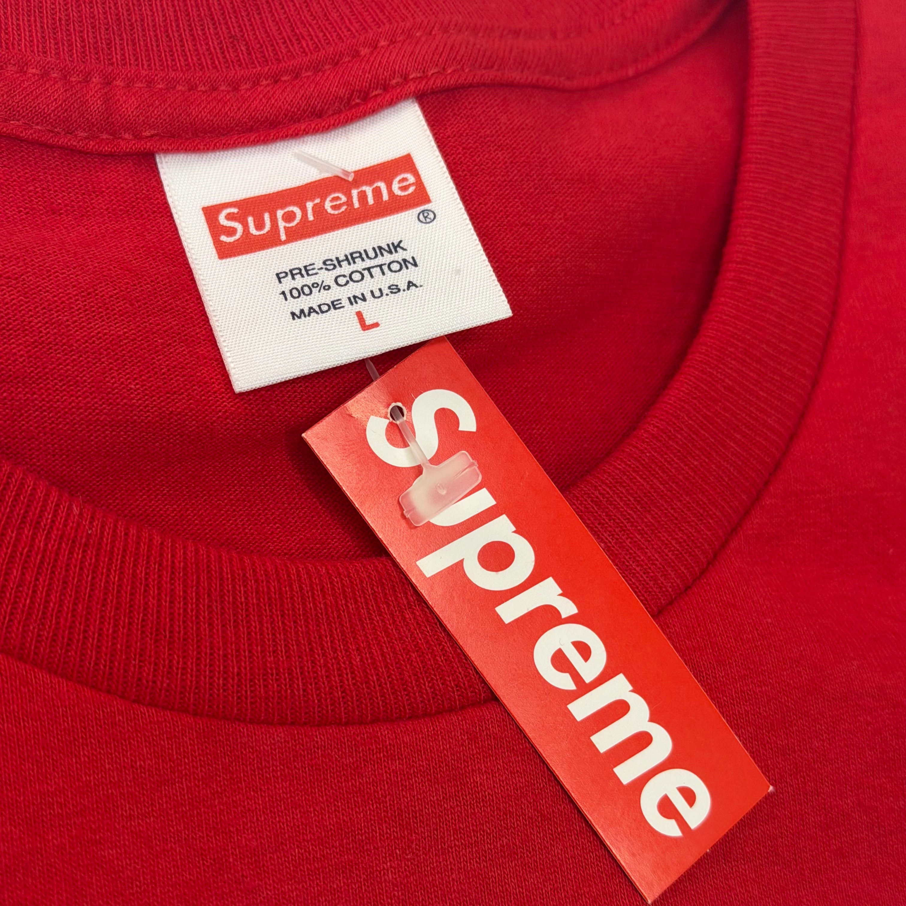 Supreme Three 6 Mafia Red Tee L