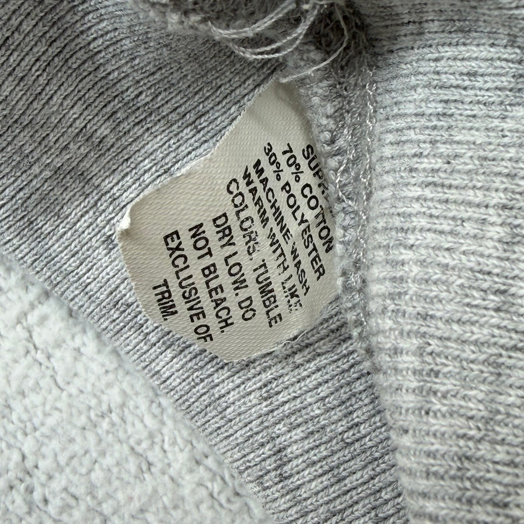 2003 Supreme Grey Box Logo Crewneck L
