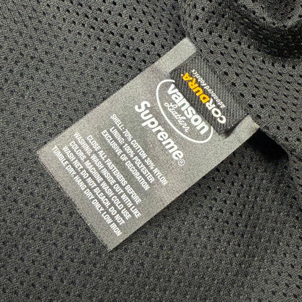 Supreme x Vanson Cordura Denim Jacket L