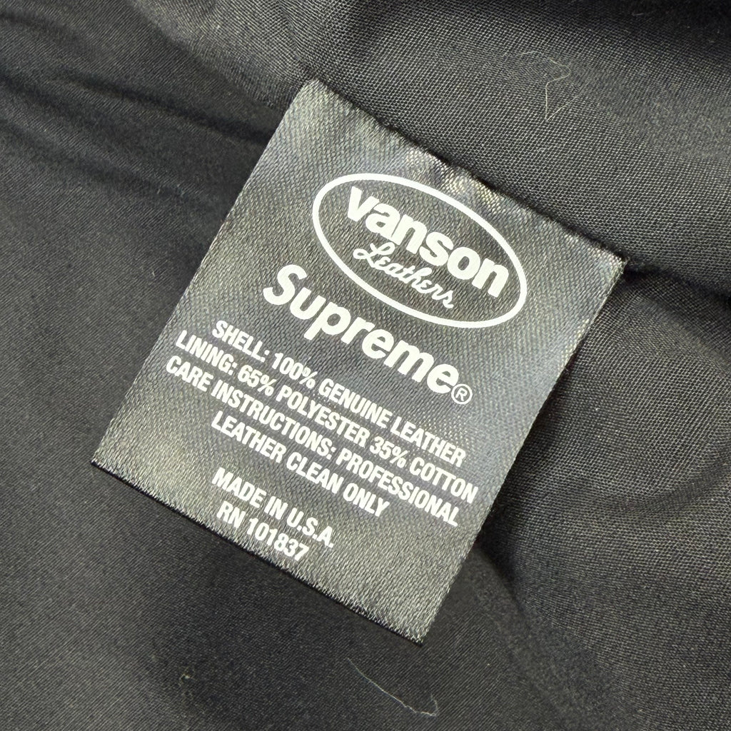 Supreme Vanson Ghost Rider Jacket XL
