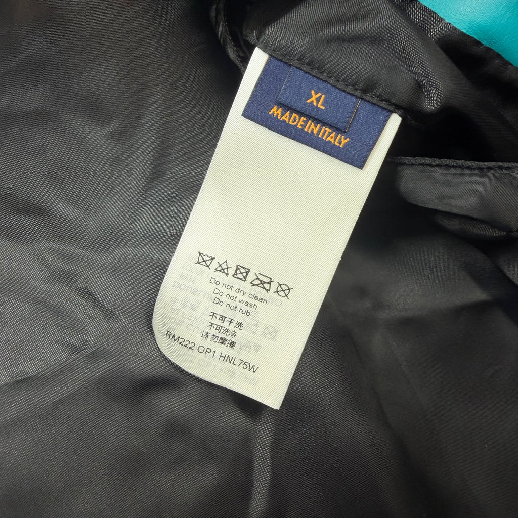 Louis Vuitton Graphic Leather Jacket XL