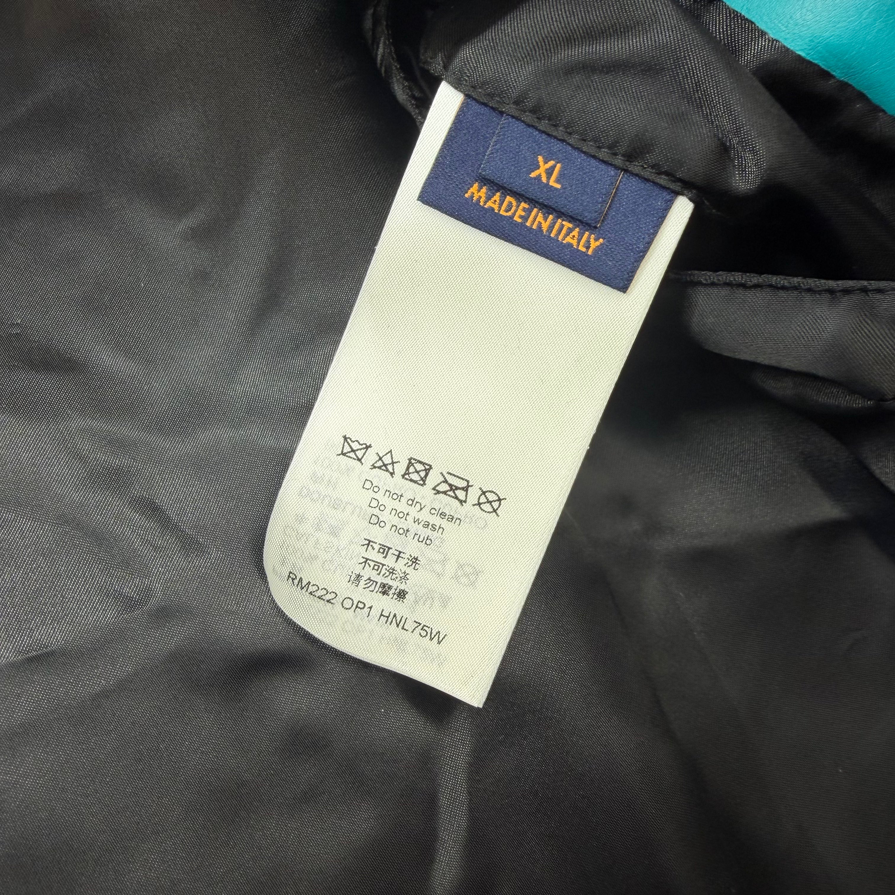 Louis Vuitton Graphic Leather Jacket XL