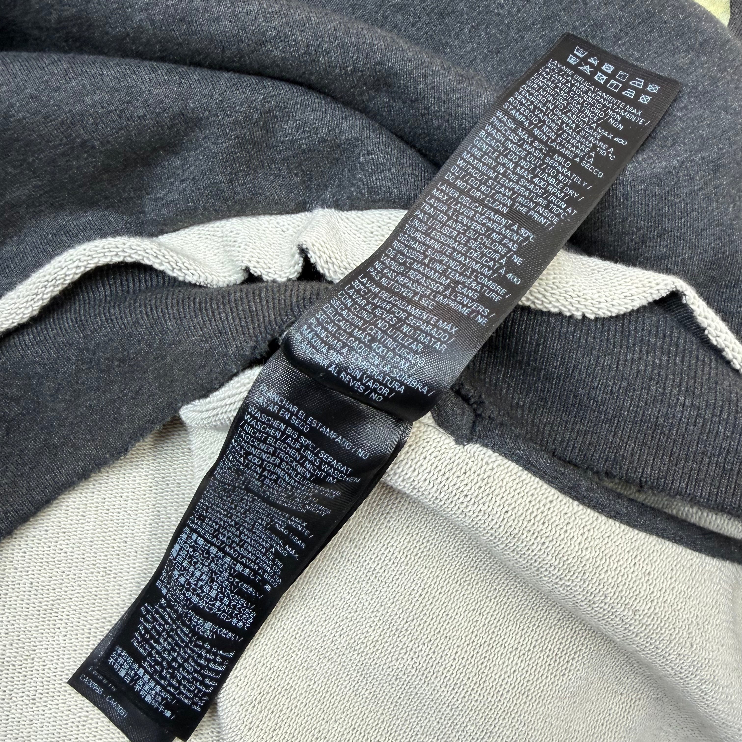 Balenciaga Tape Type Ripped Hoodie S (L)