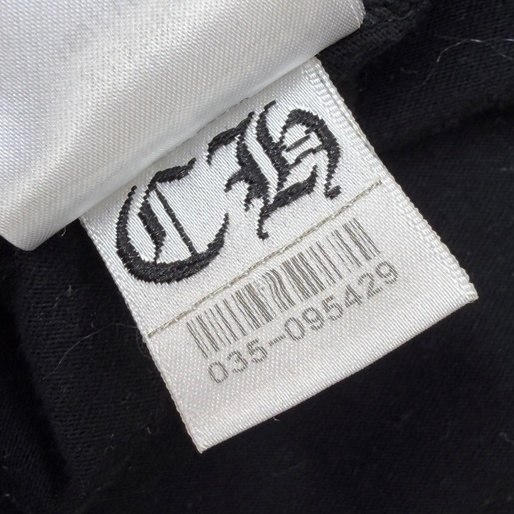Chrome Hearts White Neck Logo L/S Tee Black XL