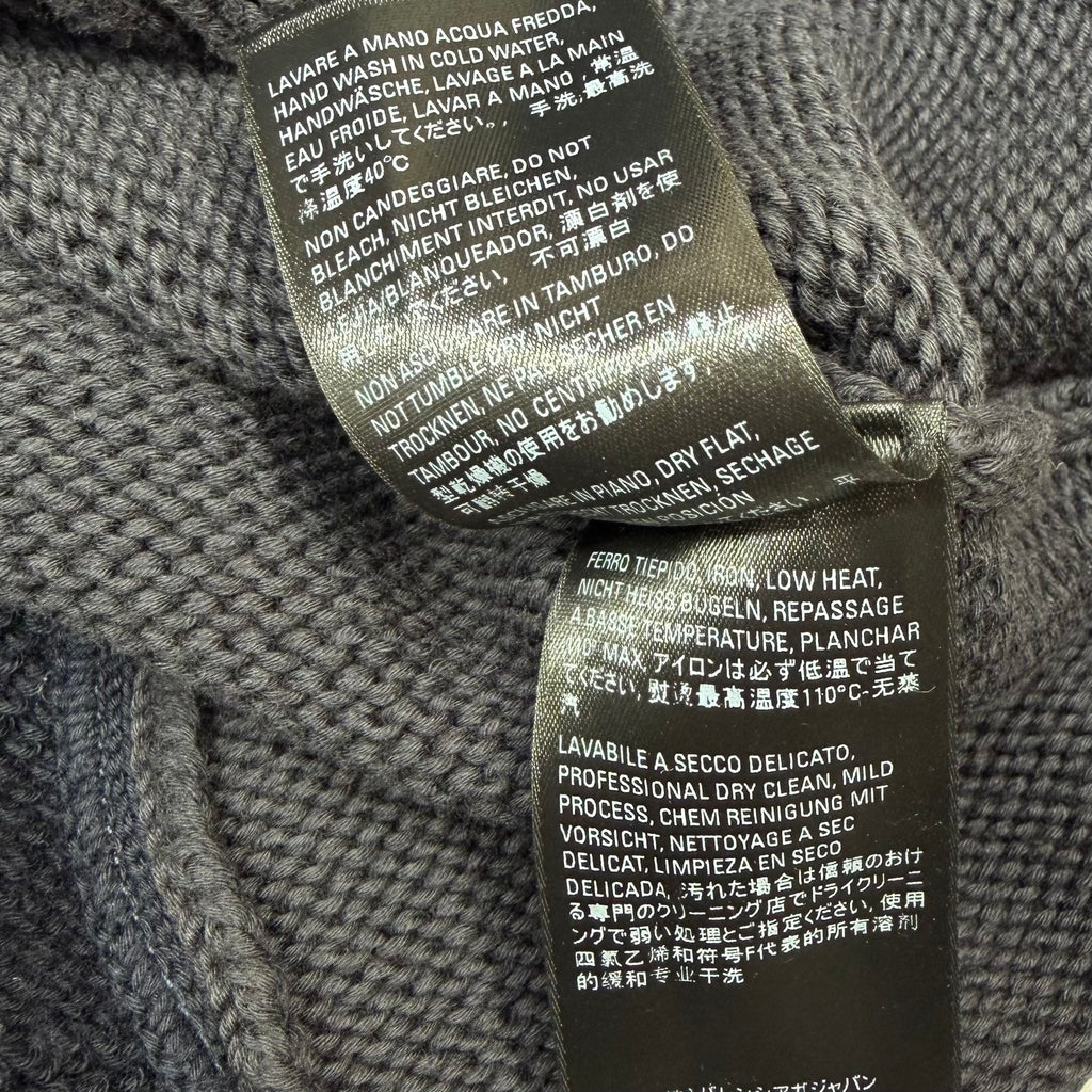 Balenciaga Sliced Damaged V-Neck Knit XS (XL)