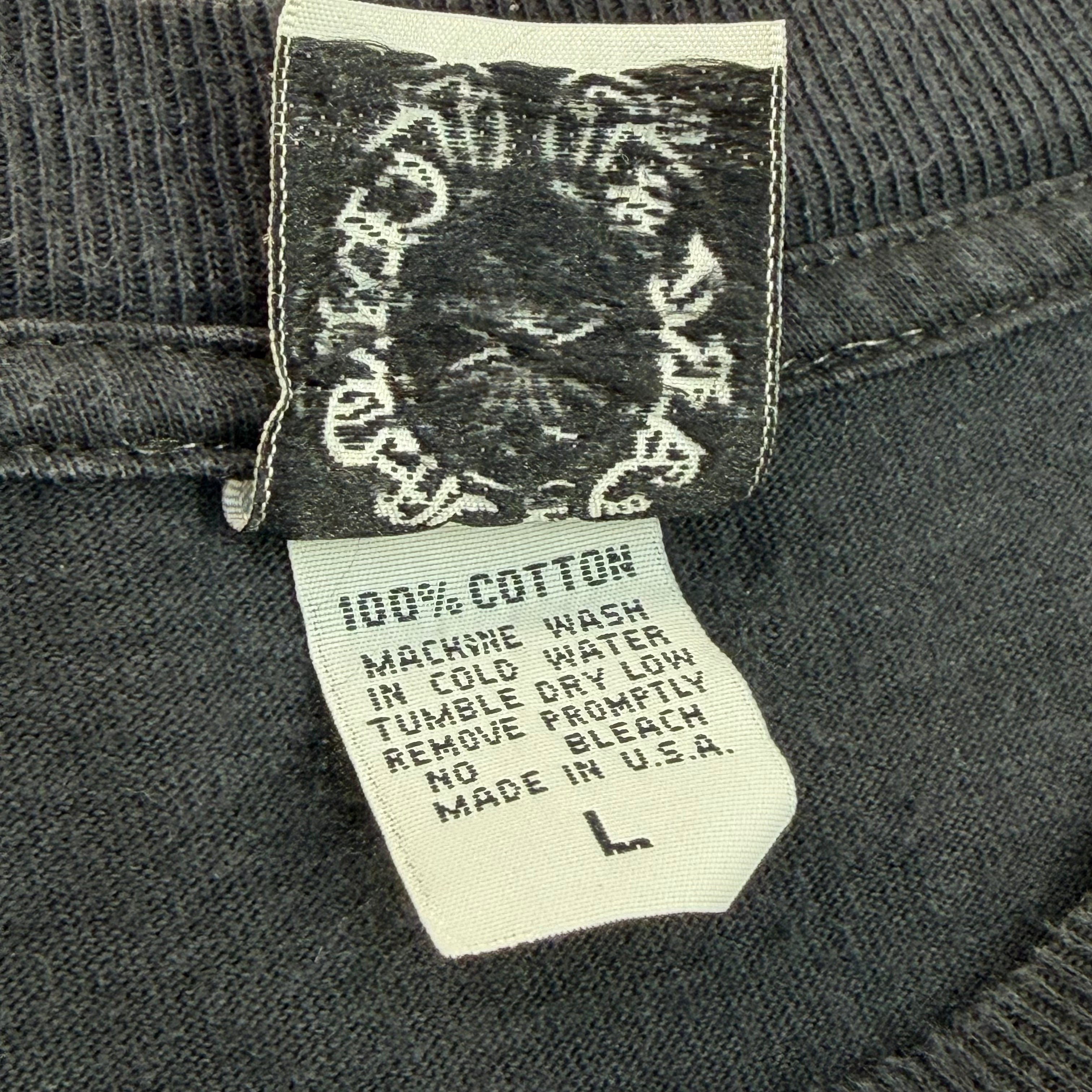 Vintage Chrome Hearts Dagger Cross L/S Tee L
