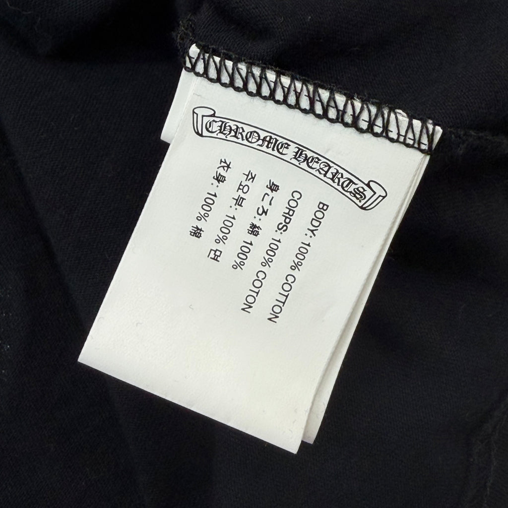 Chrome Hearts Horseshoe Plus Logo Red Staff L/S XXL