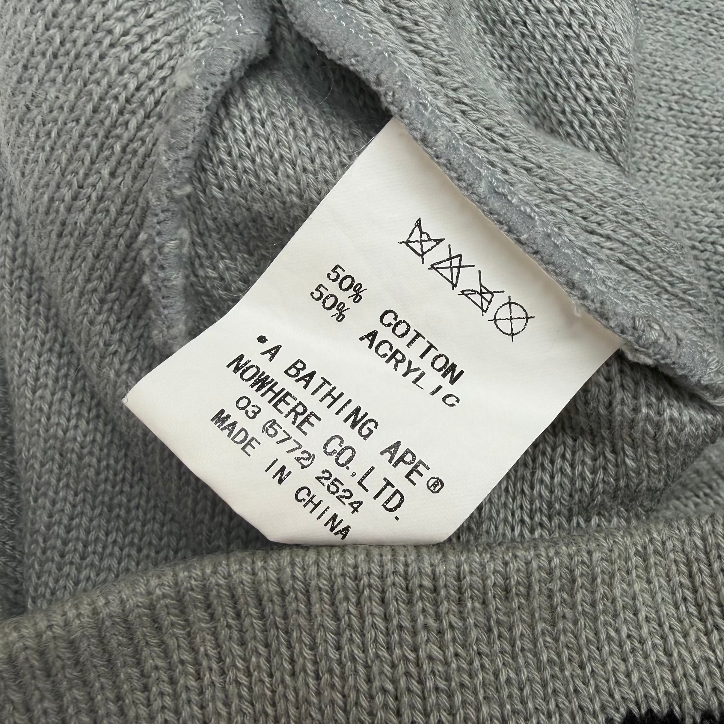 Bape Kaws Baby Milo Knit Skully Beanie